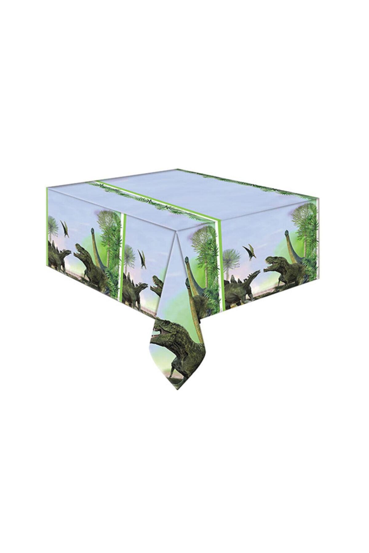 TT Tahtakale Toptancıları Jurassic Temalı Masa Örtüsü 120x180 cm