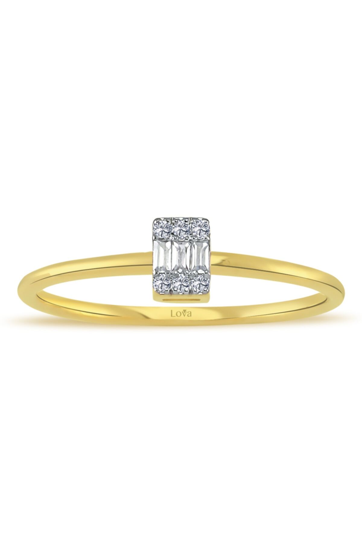 Lova Baget Pırlanta Pirin Yüzük - 1020404