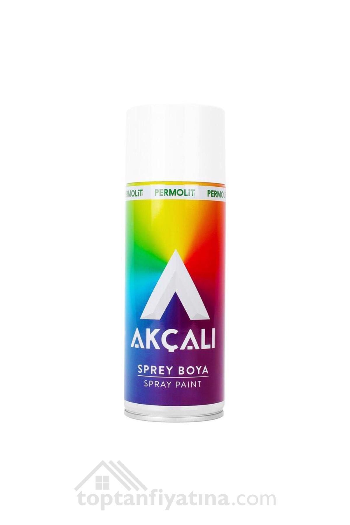 Akçalı Sprey Boya Parlak Vernik 400 Ml
