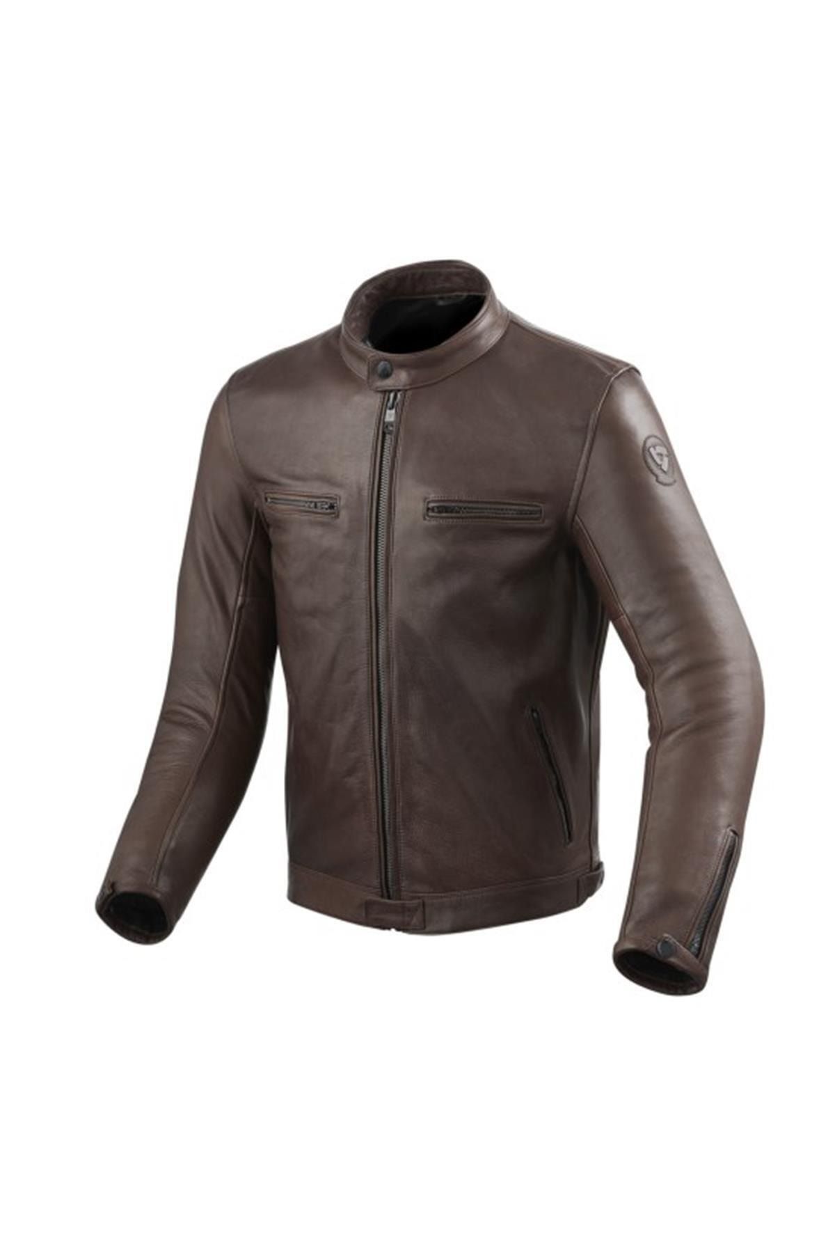 Revit Unisex Kahverengi Gıbson Deri Mont