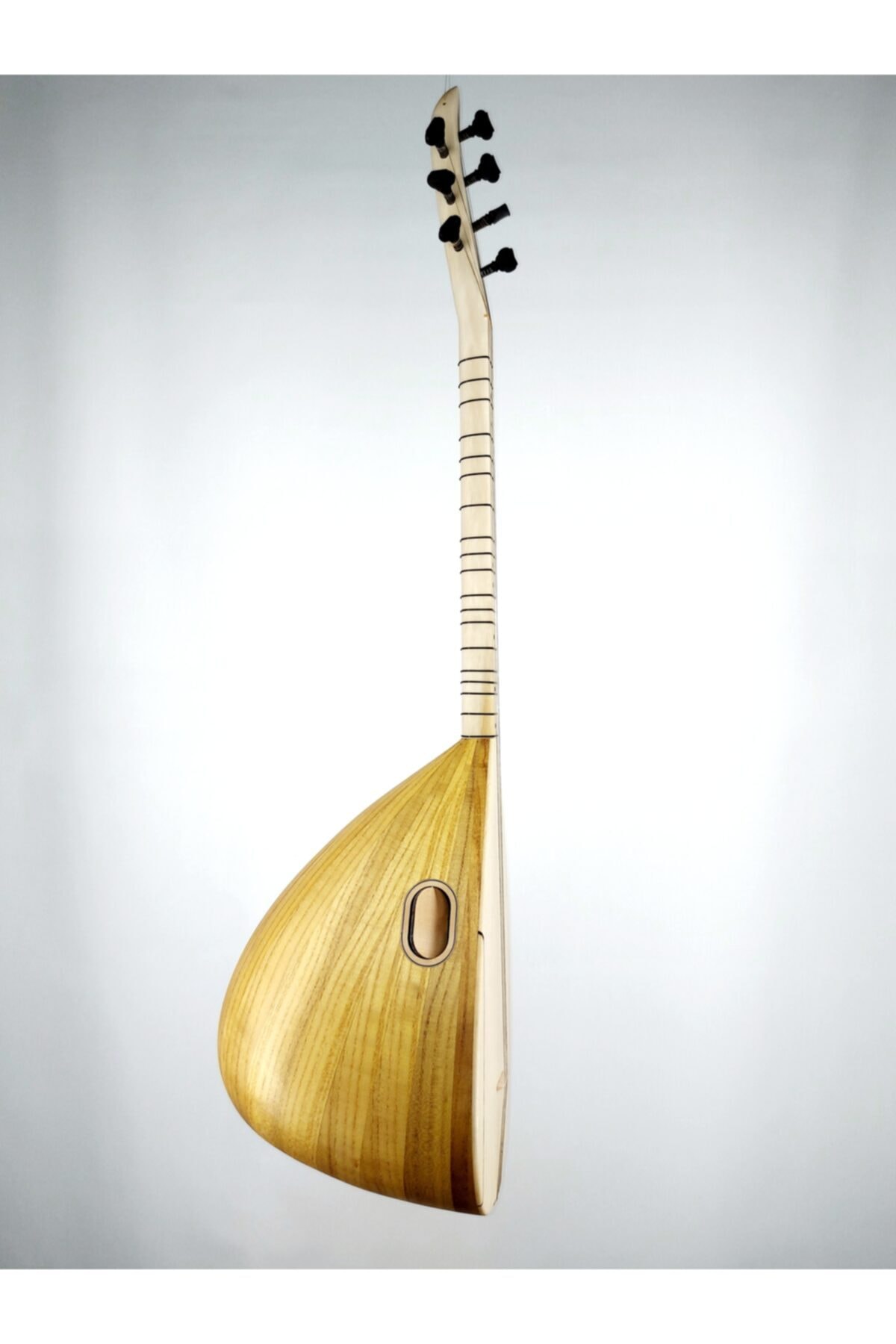 KenanUstaSazAtölyesi Dut Yaprak Kısa Yarı Profesyonel Bağlama