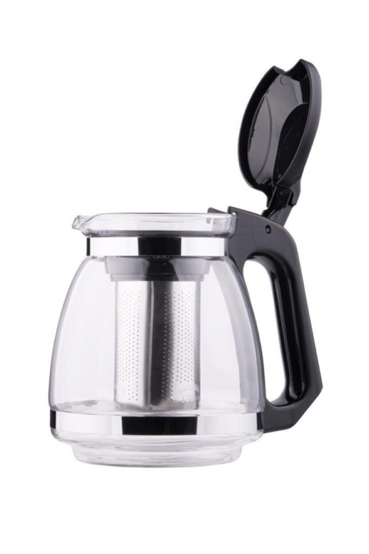 lotus plus 1 5 lt celik suzgecli borasilikat cam demlik isiya dayanikli cam caydanlik bitki cayi demligi fiyati yorumlari trendyol