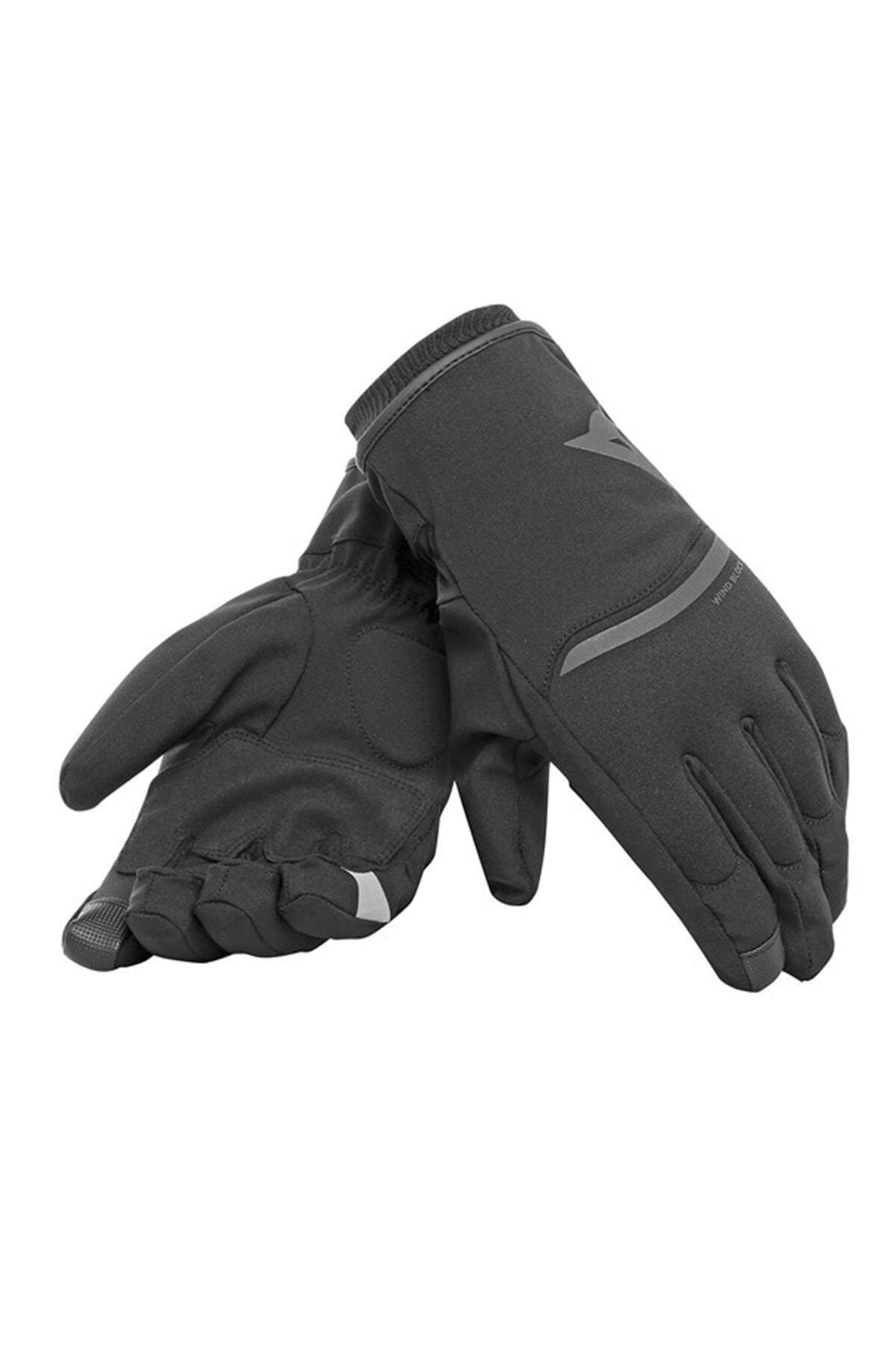 Dainese Plaza 2 Unisex D-dry Eldiven Su Ve Rüzgar Geçirmez Black
