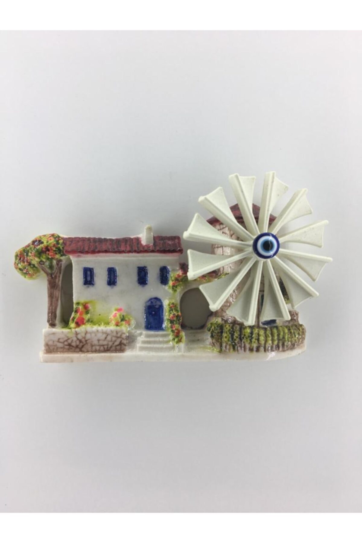 DEMİR TOPTAN Polyester Magnet Ev Değirmen Döner Pervaneli 6 Adet