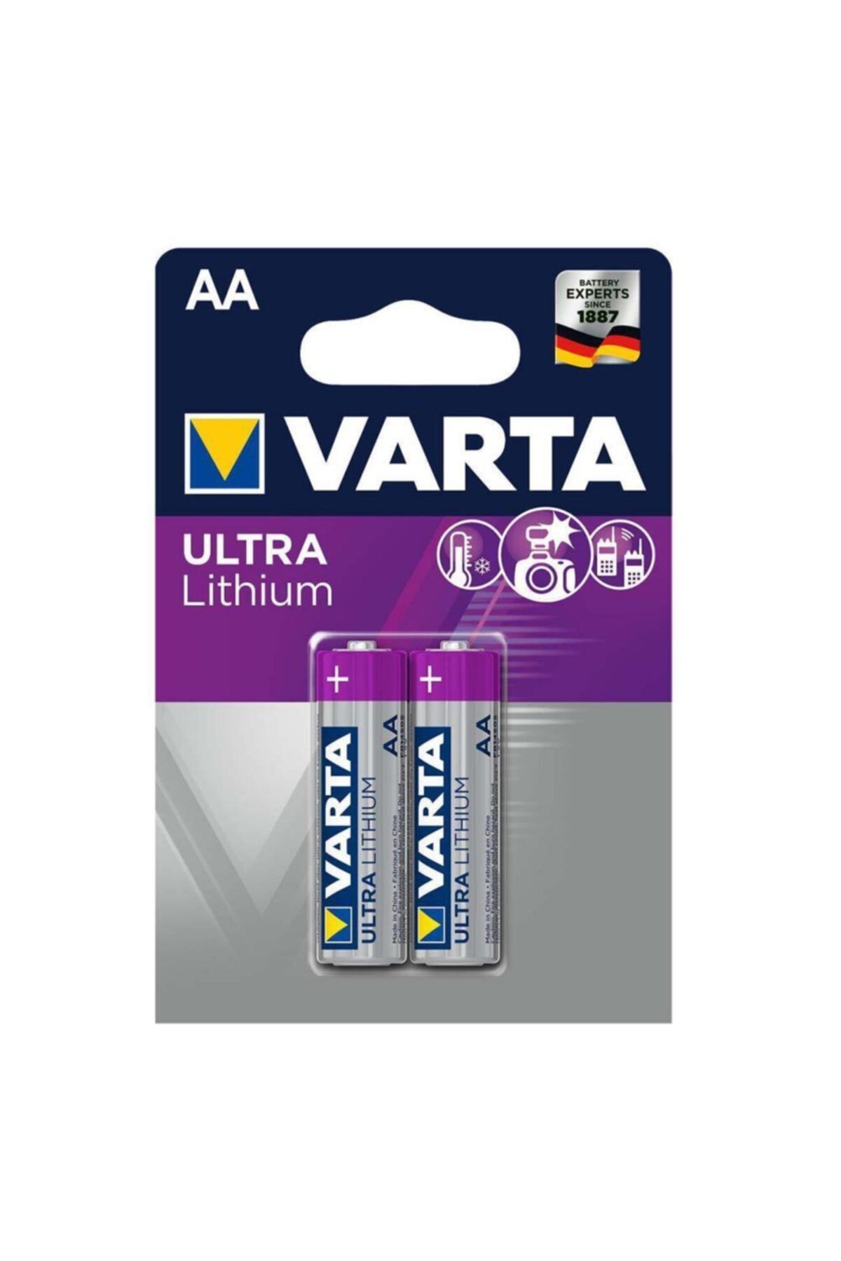 Varta 6106 Lityum Aa Kalem Pil 2'li Paket