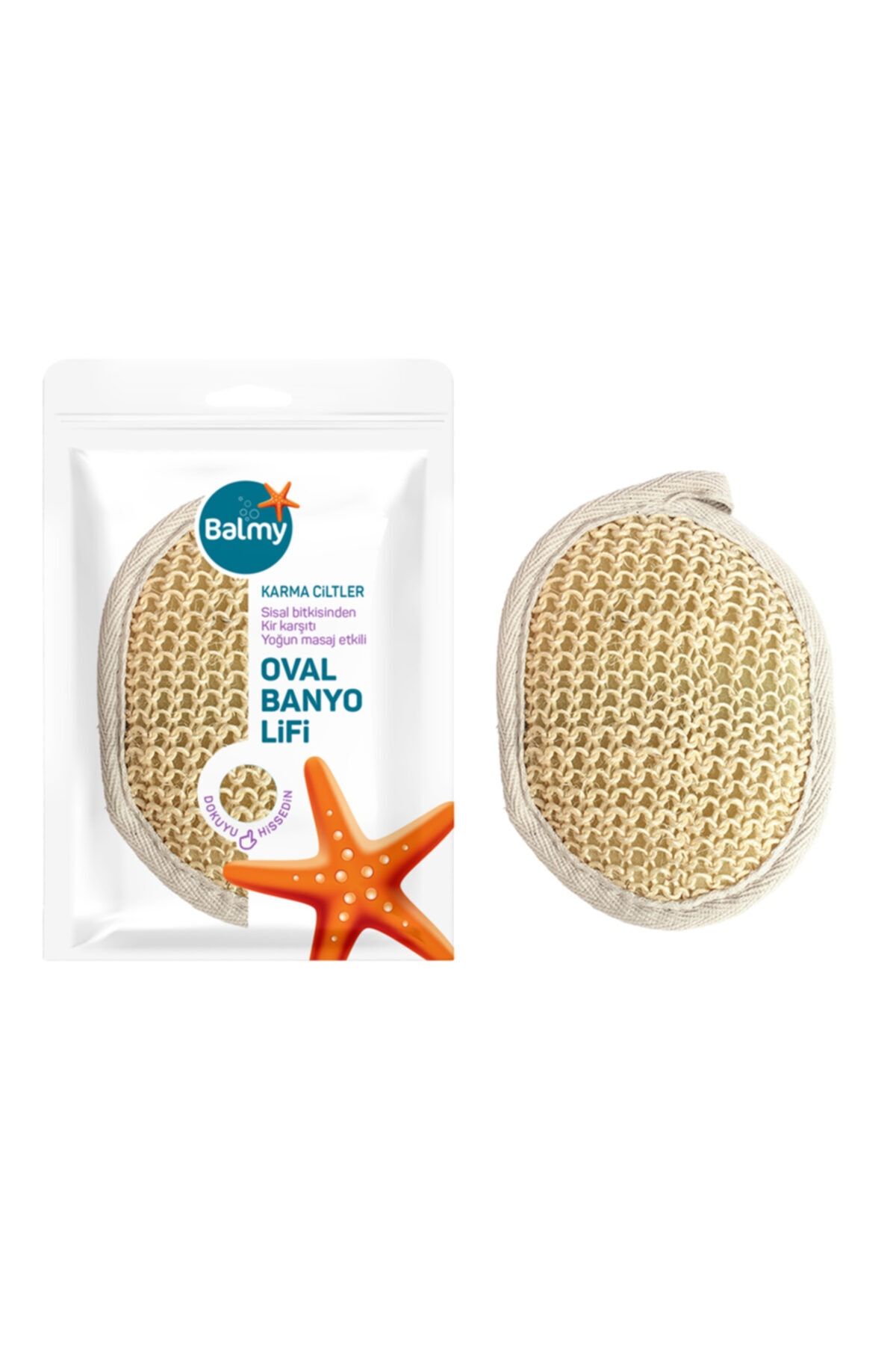 Balmy Sisal Banyo Yüz Ve Vücut Lifi