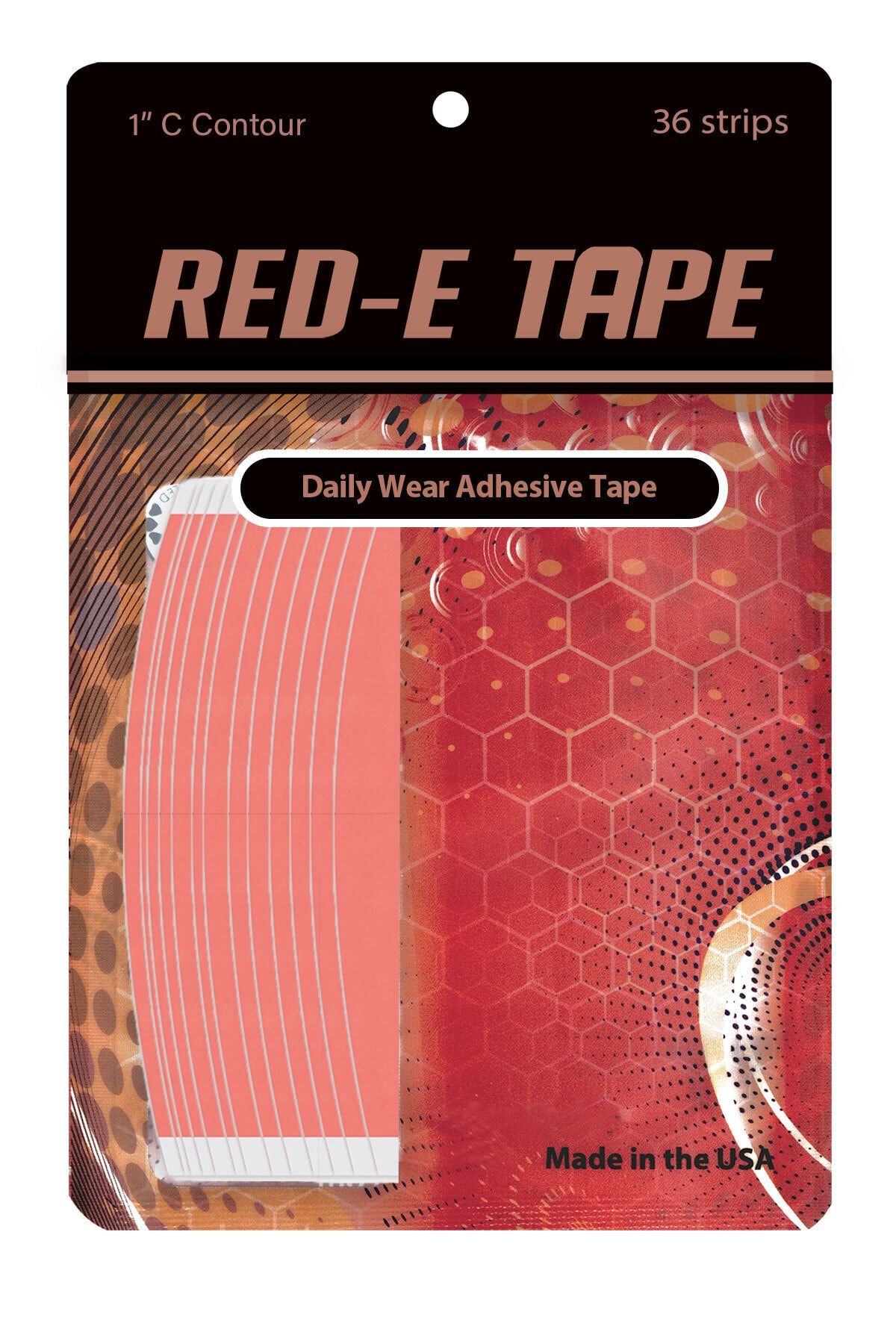 True Tape Protez Saç Bandı Oval 1\