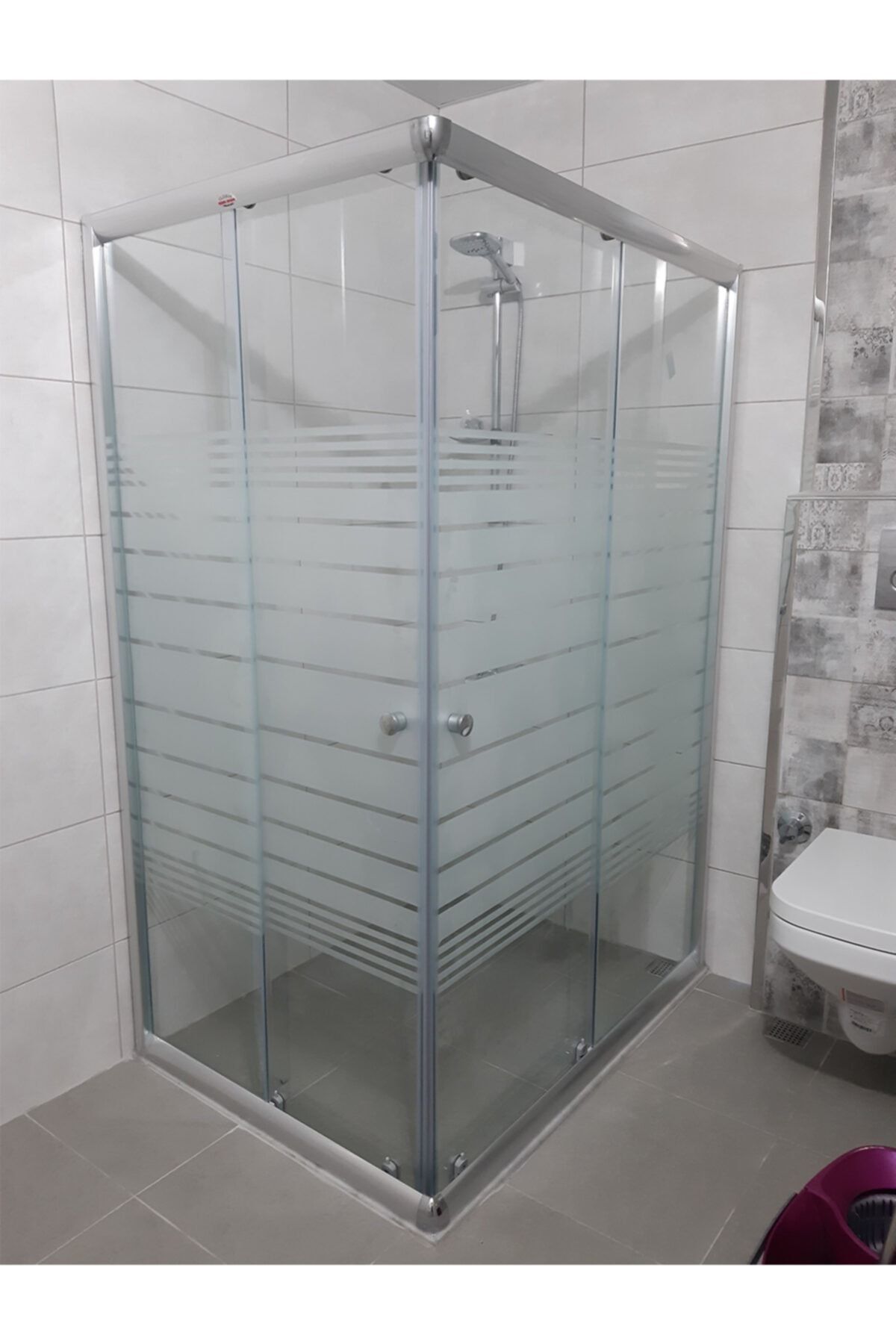 Yıldırım Duş Köşe Temper Duşakabin 90x90