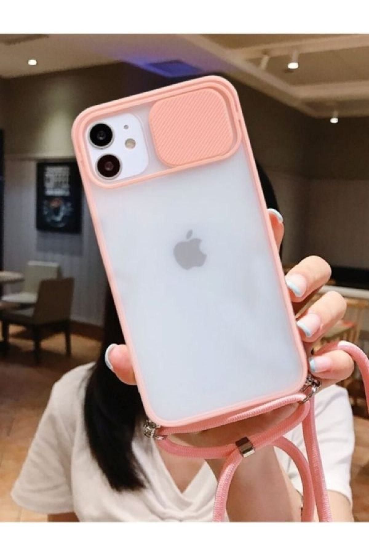 teknozend iphone 11 uyumlu surgulu kamera koruma ip askili telefon kilifi fiyati yorumlari trendyol