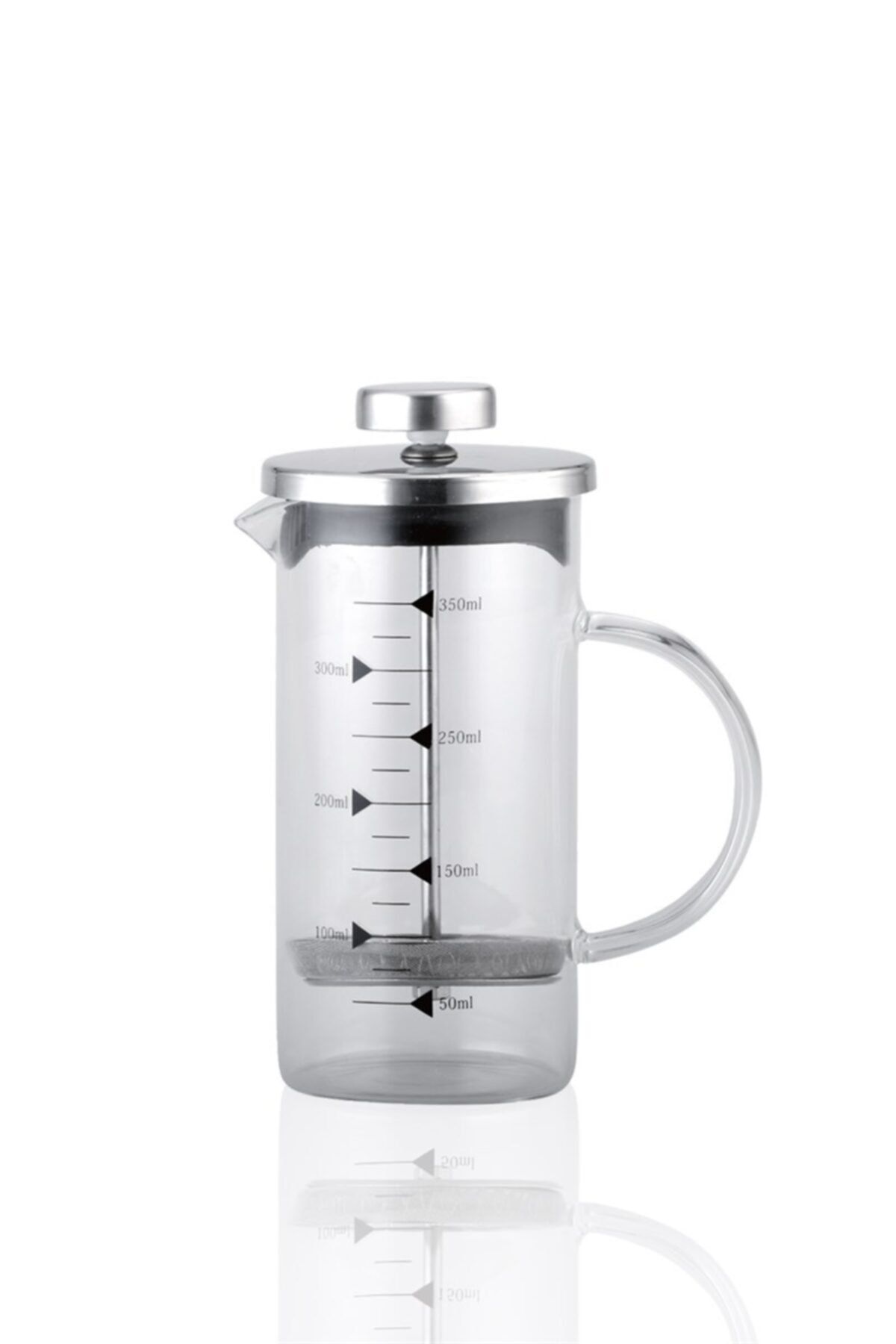 Planet X 3'ü Bir Arada Borosilikat French Press 350ml