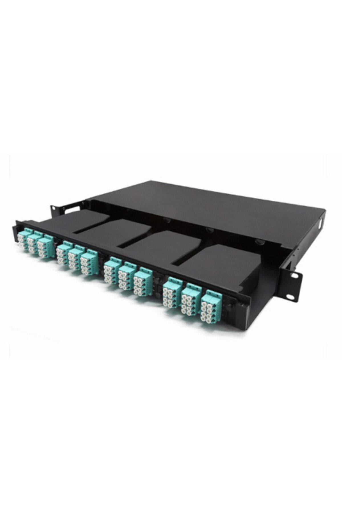 Beek Mpo Kaset Om3; 2 X Mpo Adaptör, 12xlc Dublex Adaptör, 2 X 6lc Dublex Om3 Mpo Bağlantı Kablosu Dahil