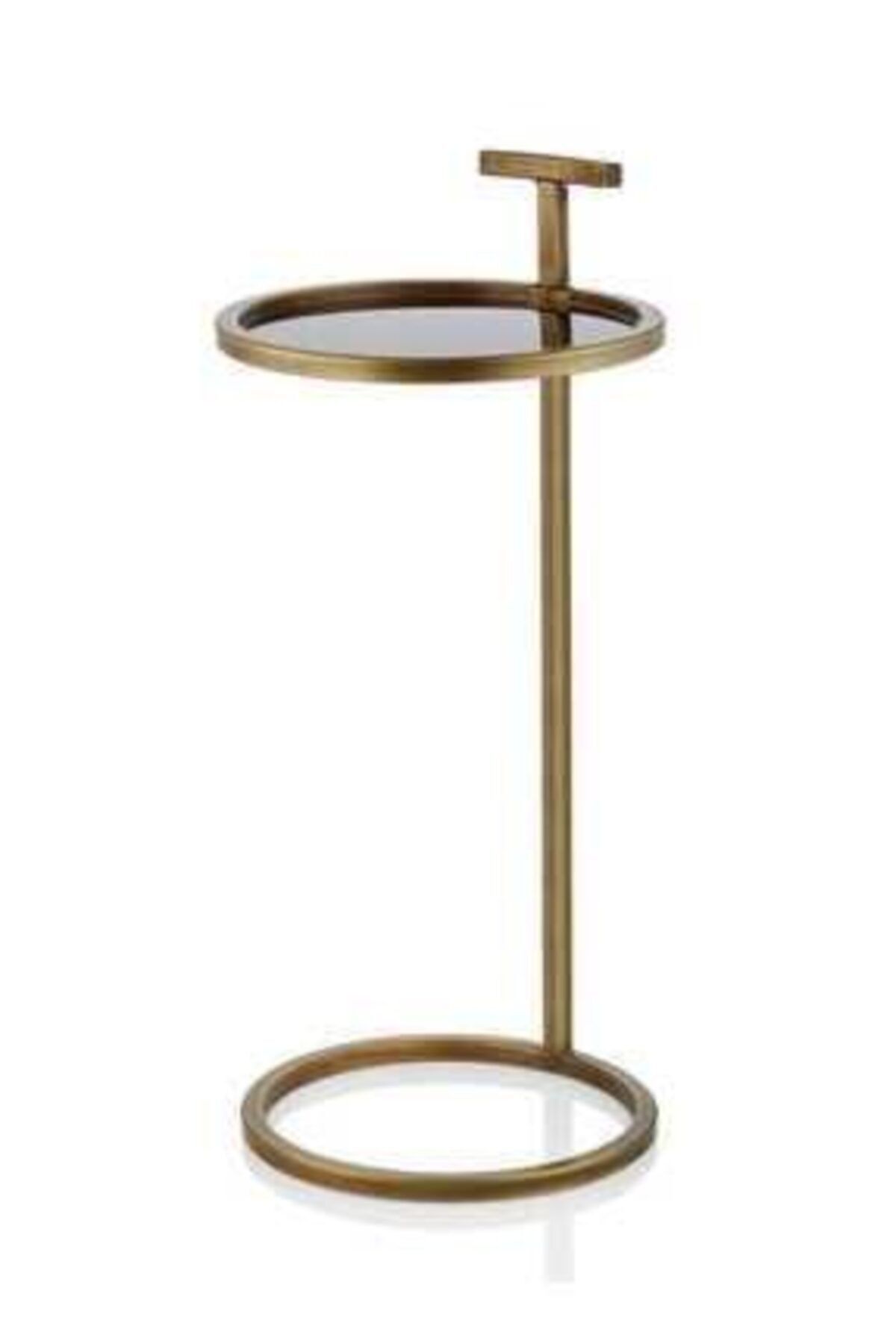 Niverti Gold  Metal Yan Sehpa  35x70