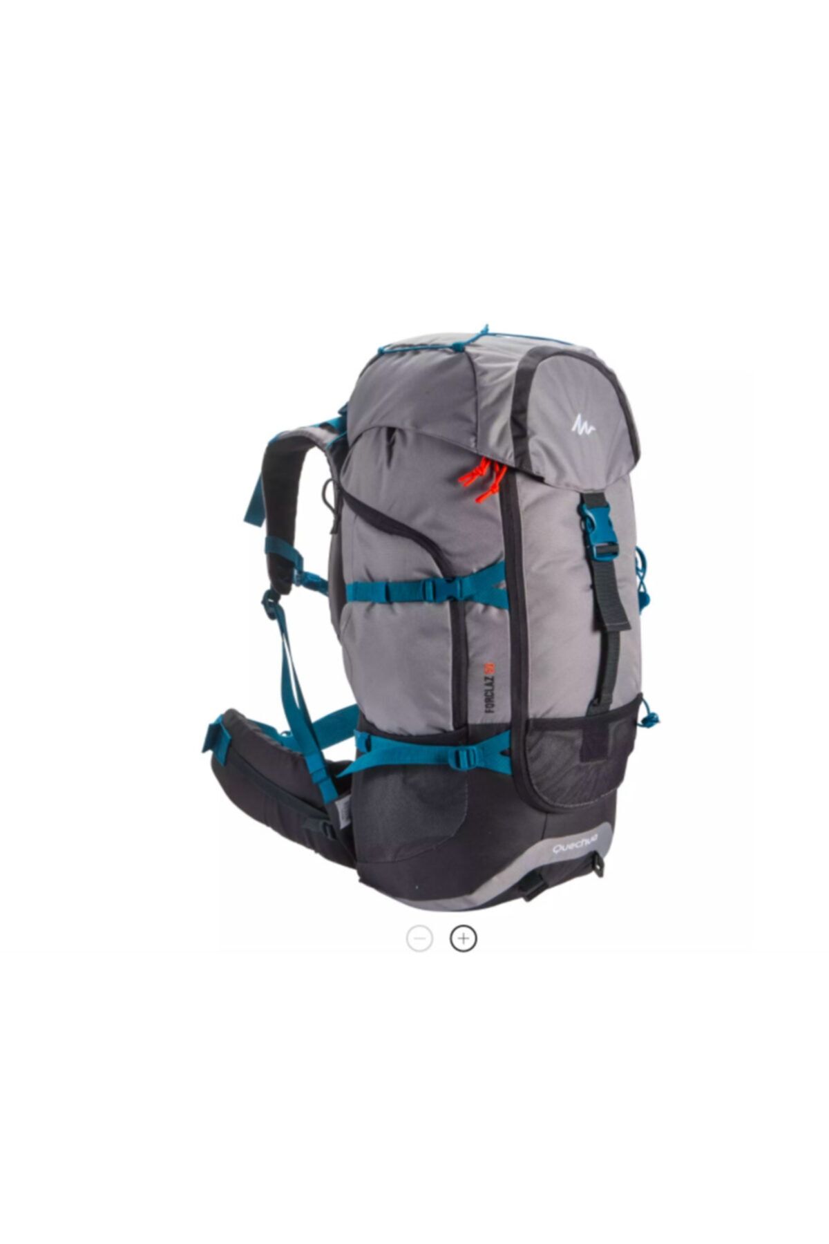 Quechua Trekking Sırt Çantası - 50 L - Gri - Forclaz