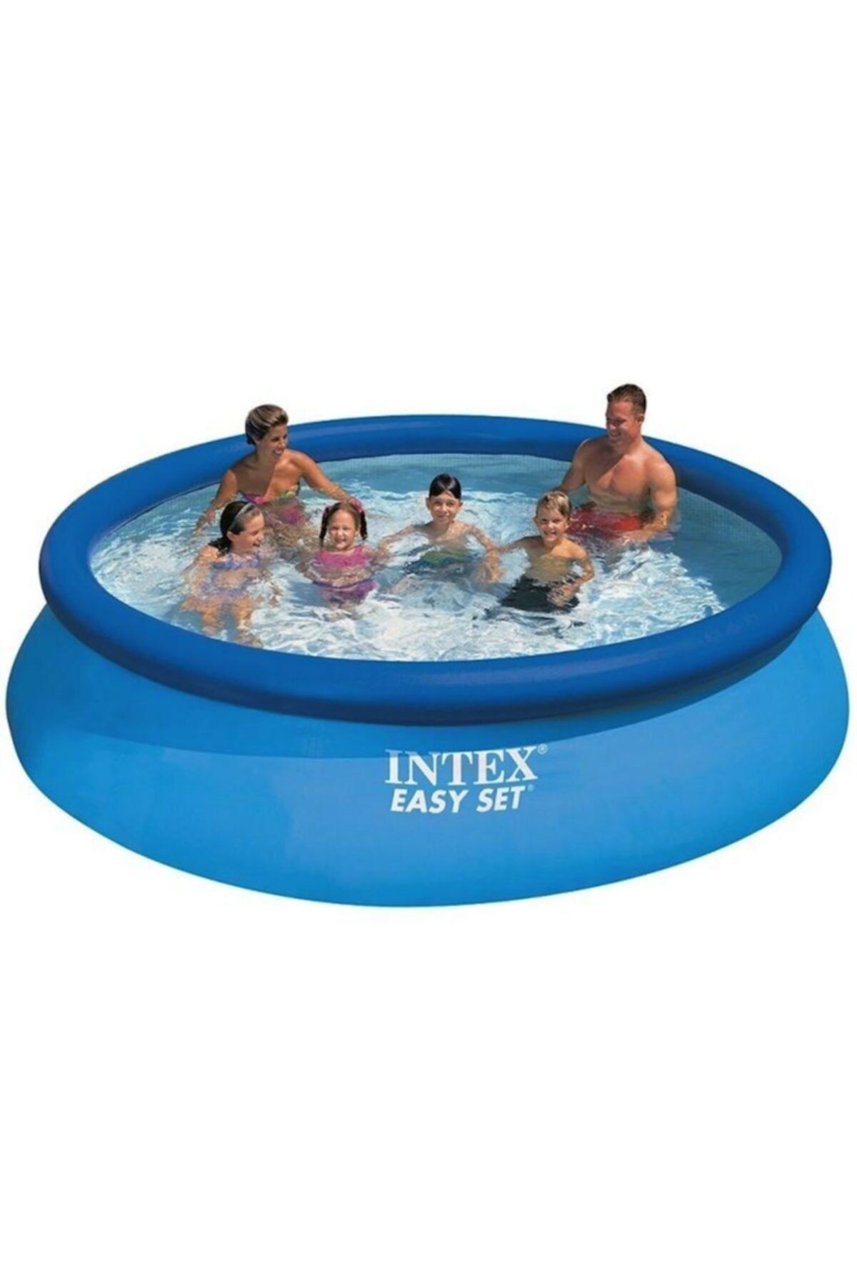intex easy mavi renkli kolay kurulum sisme havuz 366x76cm buyuk boy aile havuzu 28130 fiyati yorumlari trendyol
