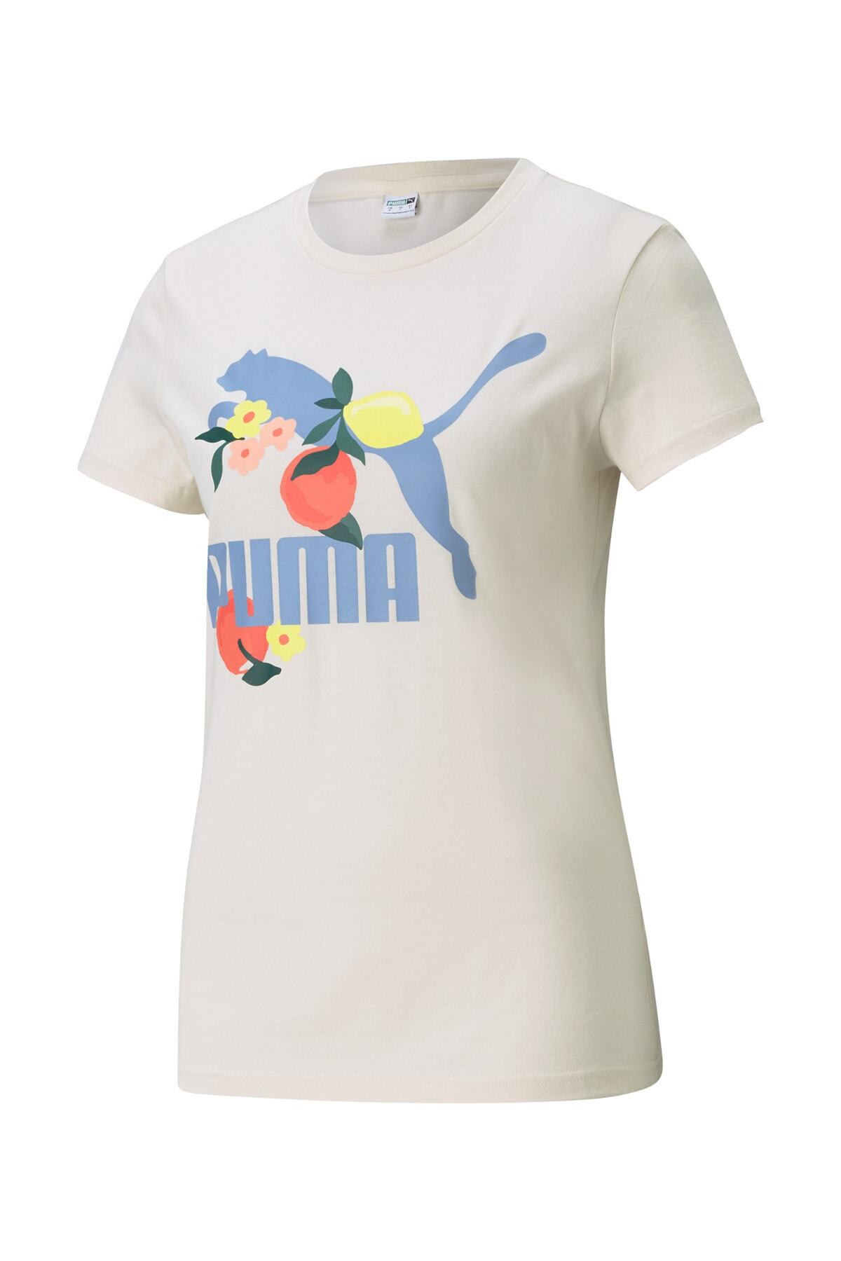 Puma Kadın Spor T-Shirt - CG Reg Fit Graphic - 59961775
