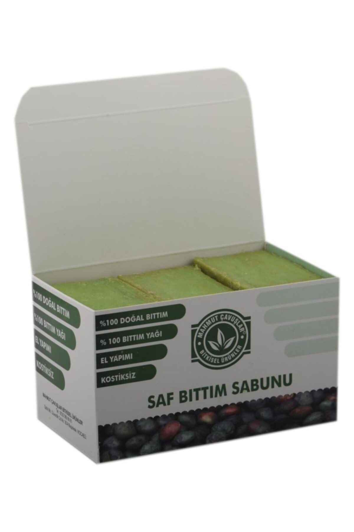 Mahmut Çavuşlar Bitkisel Ürünler Siirt El Yapımı Saf Bıttım Sabunu 500 gr