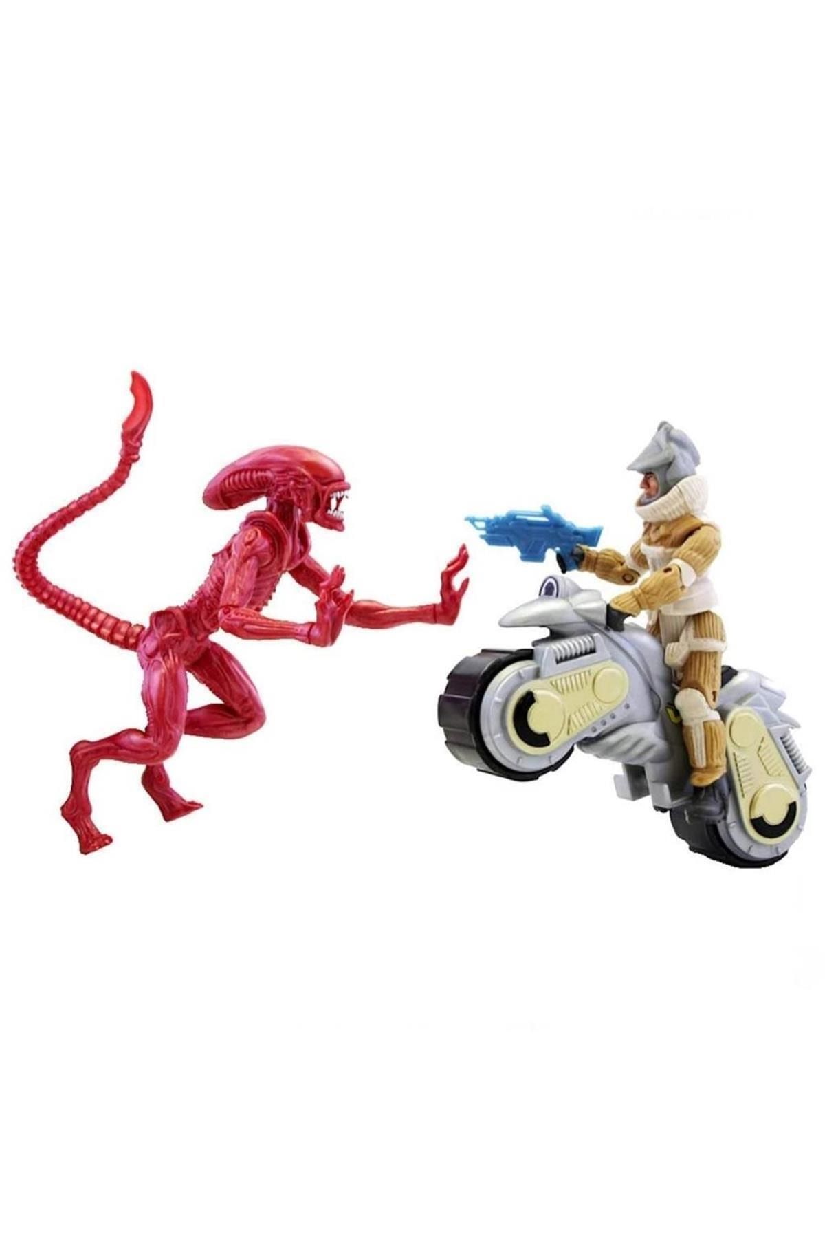 Sunman Alien Xenomorph Gezegen Saldırısı Uzaylı Savaş Seti