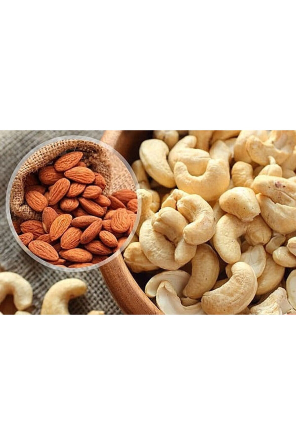 ADA KURUYEMİŞ Kavrulmuş Kaju 1 Kg Kavrulmuş Badem 1kg