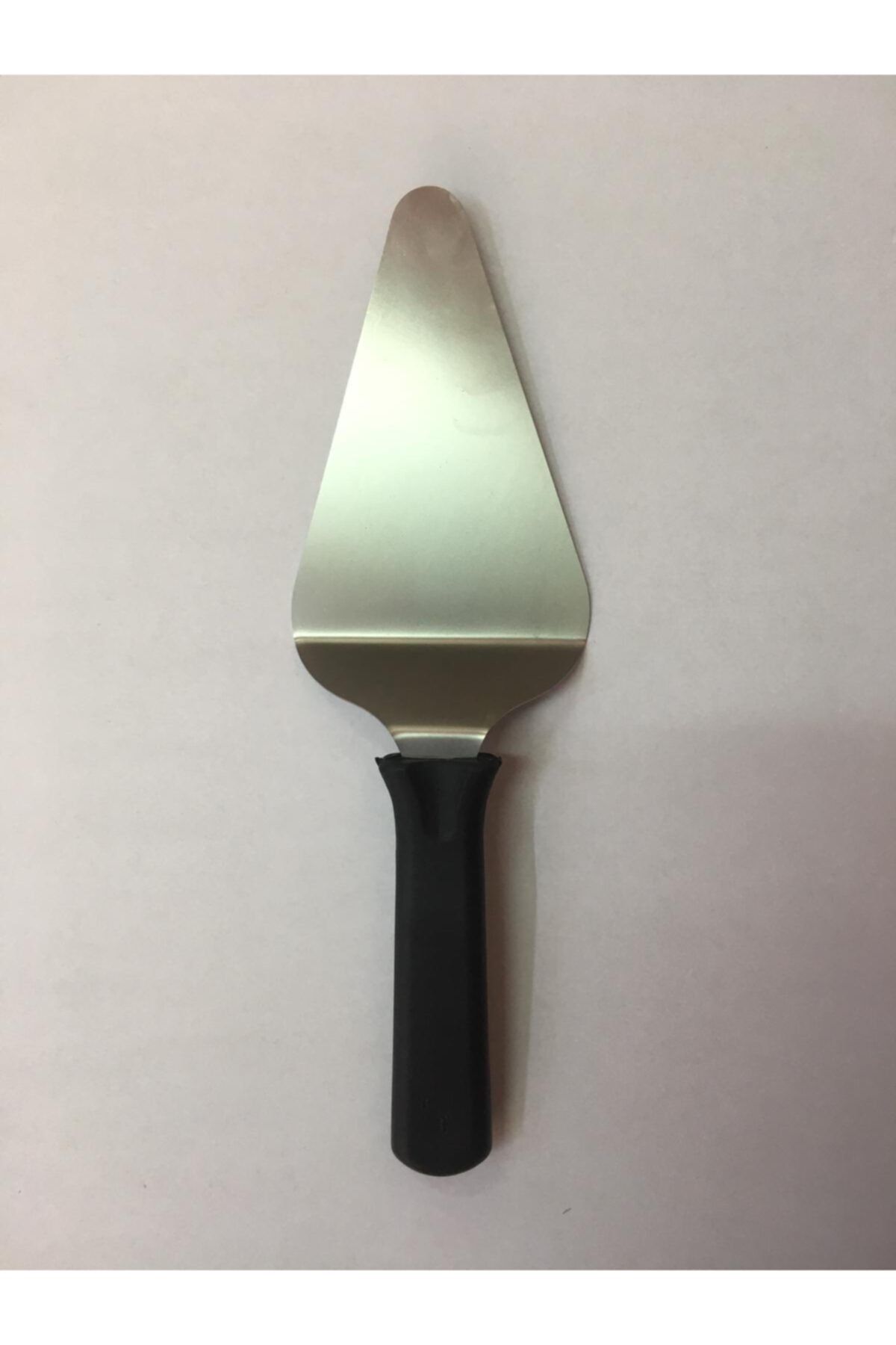i G KALIP Paslanmaz Çelik Üçgen Pasta Spatulası 28 cm
