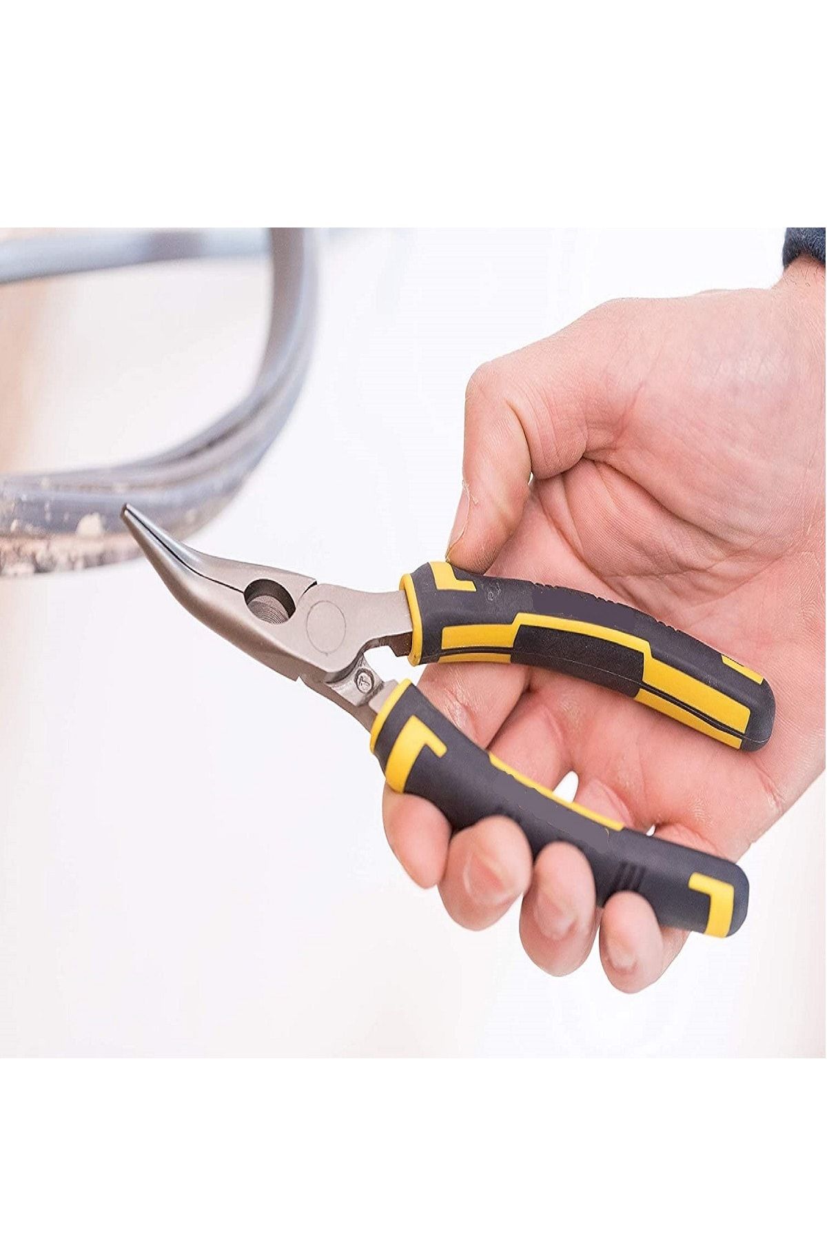 CStanley Stanley 0-89-871 Fatmax Eğri Kargaburun Pense 160mm