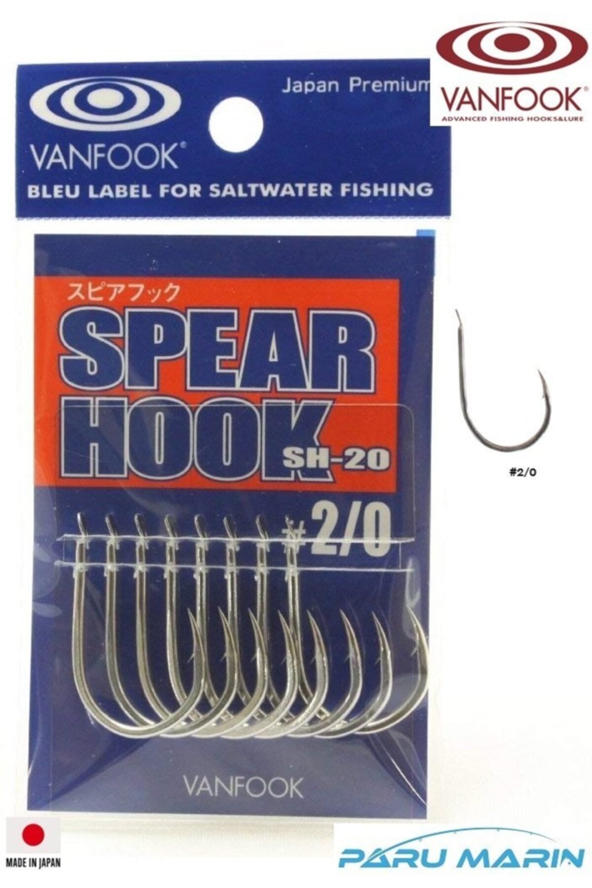 VANFOOK Spear Hook Sh-20 Asist Iğnesi #2/0