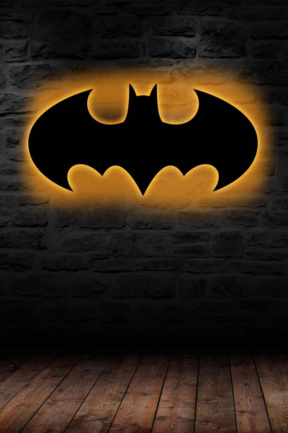 eceluxe batman logolu premium ledli tablo fiyati yorumlari trendyol
