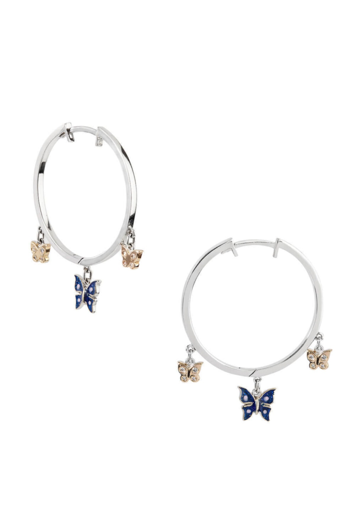 Clavis Jewelry Sallantılı Pırlanta Halka Küpe (ckp0735)