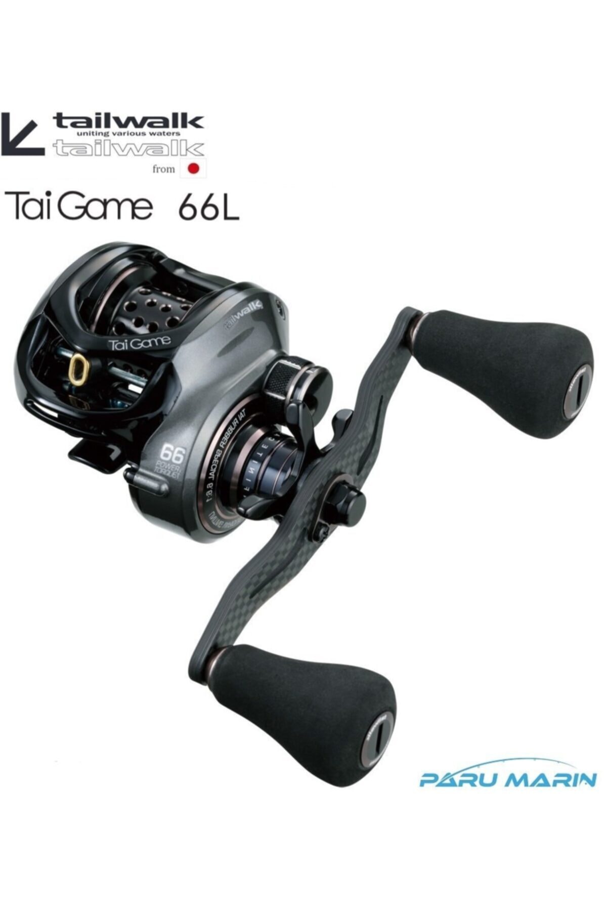 TAİLWALK Tai Game 66l Çıkrık/baitcasting Olta Makinesi (sol El)