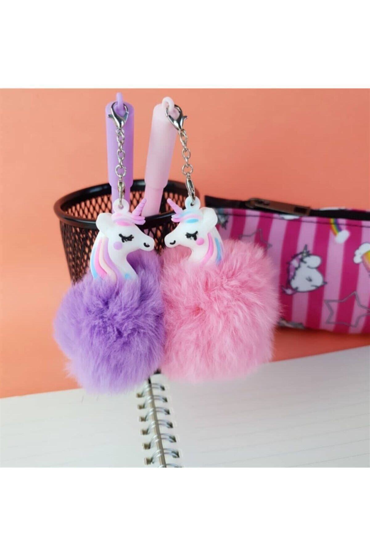 Barem Ponponlu Unicorn Kalem Jel