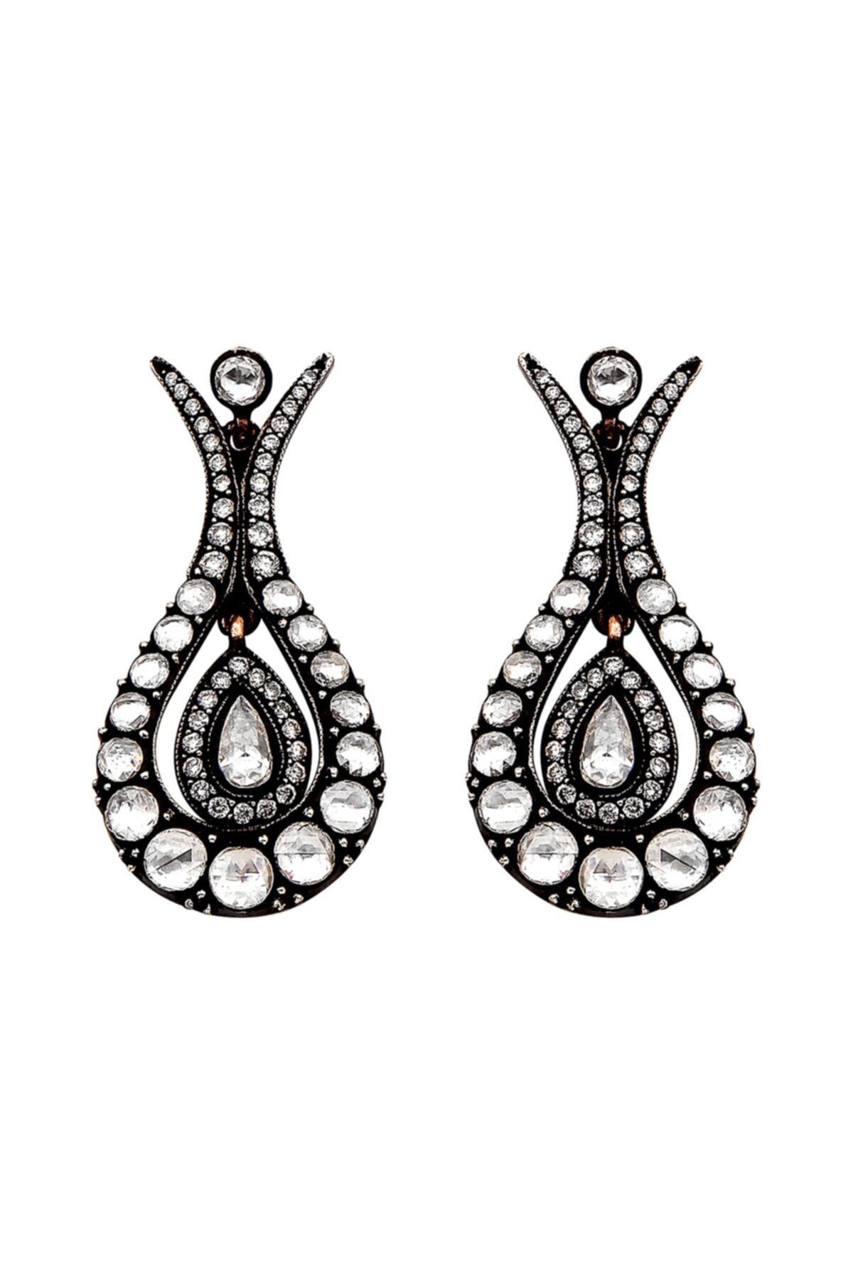 Clavis Jewelry Elmas ve Pırlanta Taşlı Küpe