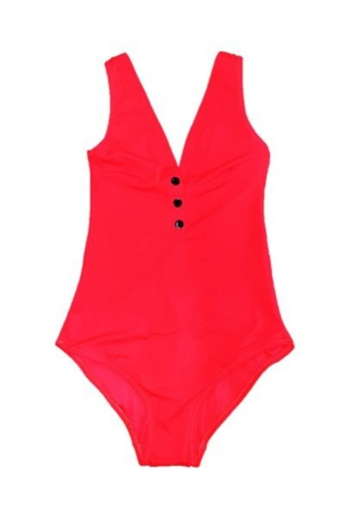 DEEP BEACH Neon Turuncu Çıtçıt Detaylı Mayo Db200513ma
