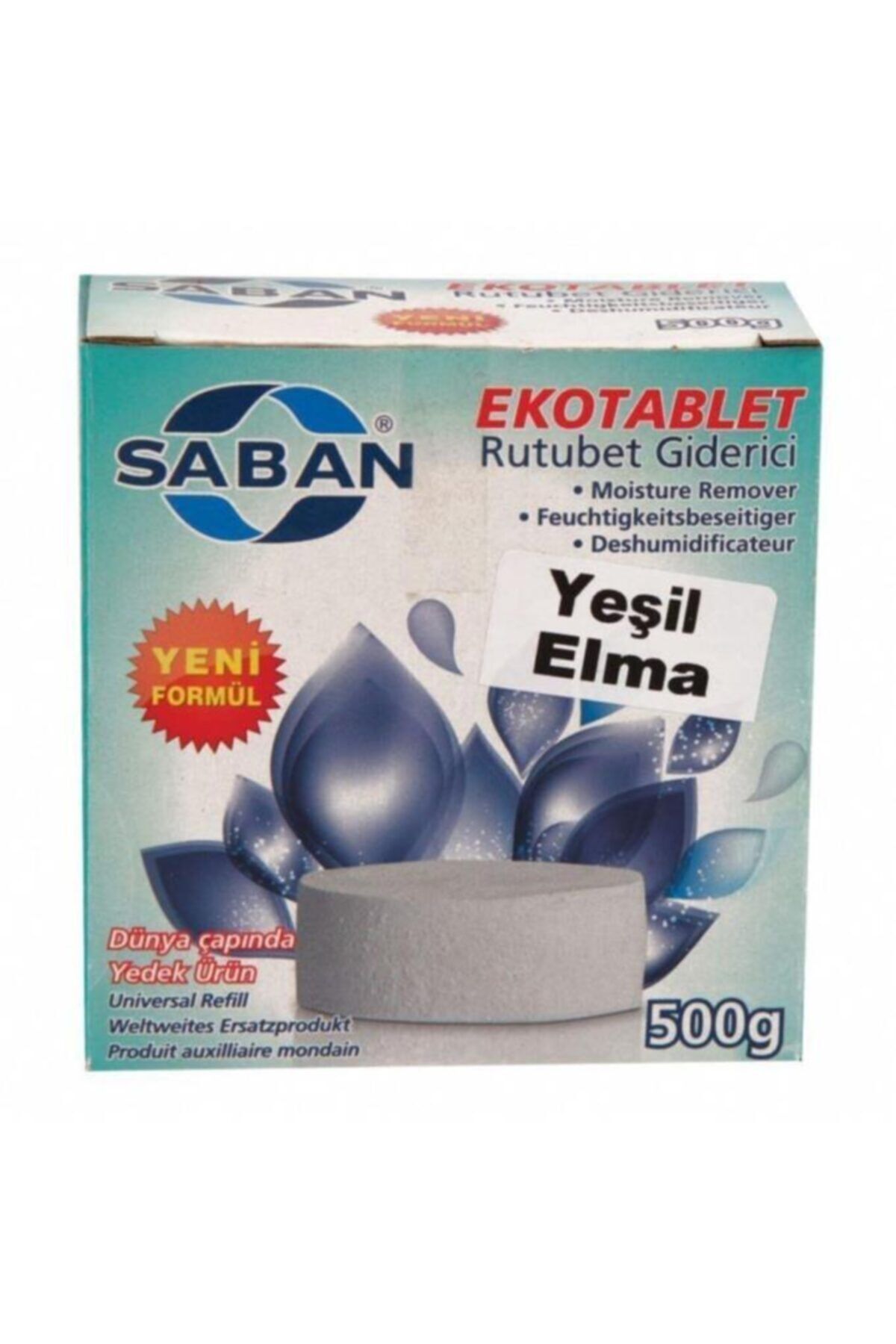Saban Yedek Tablet Yeşil Elma Nem Alıcı 500gr