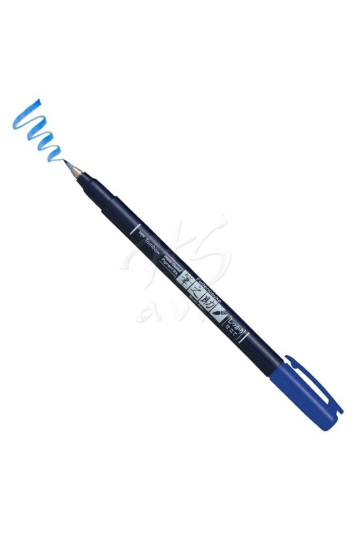 Tombow Fudenosuke Brush Pen Fırça Uçlu Kalem 15 Blue