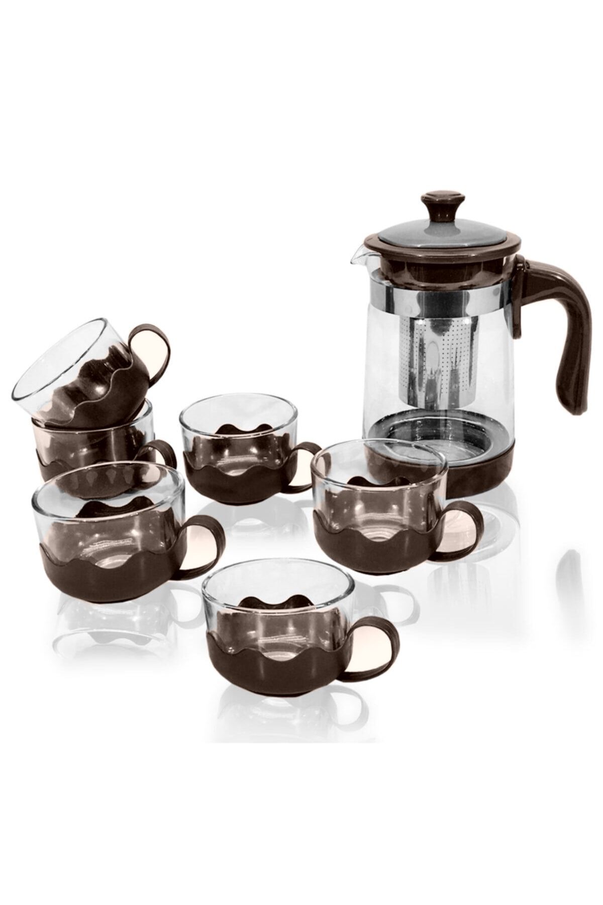 EVEŞYASI Leva House 7 Parça French Press Seti
