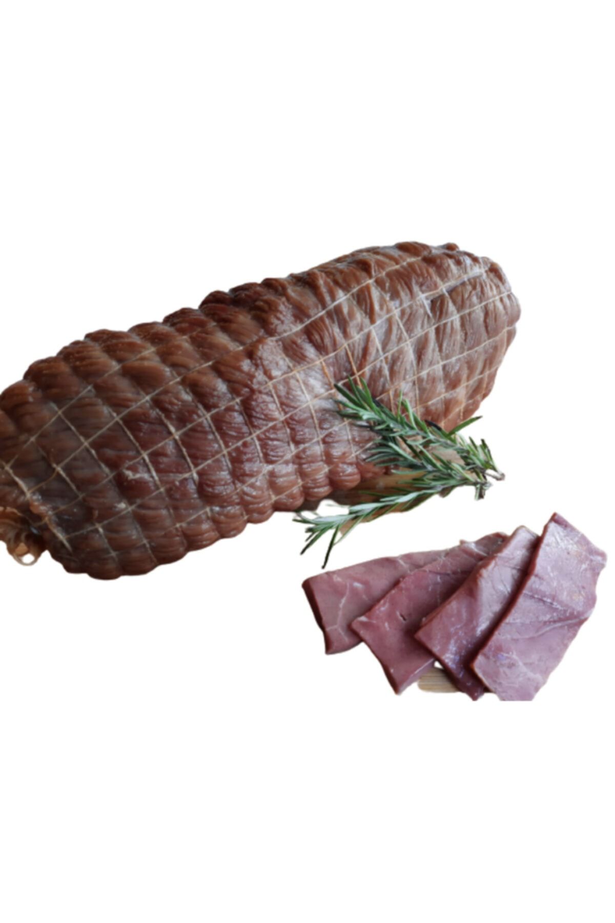 ORGANİKANNELER Dana Füme 500 Gr, Dilimli Roastbeef Doğal Katkısız Vakumlu %100 Dana Füme