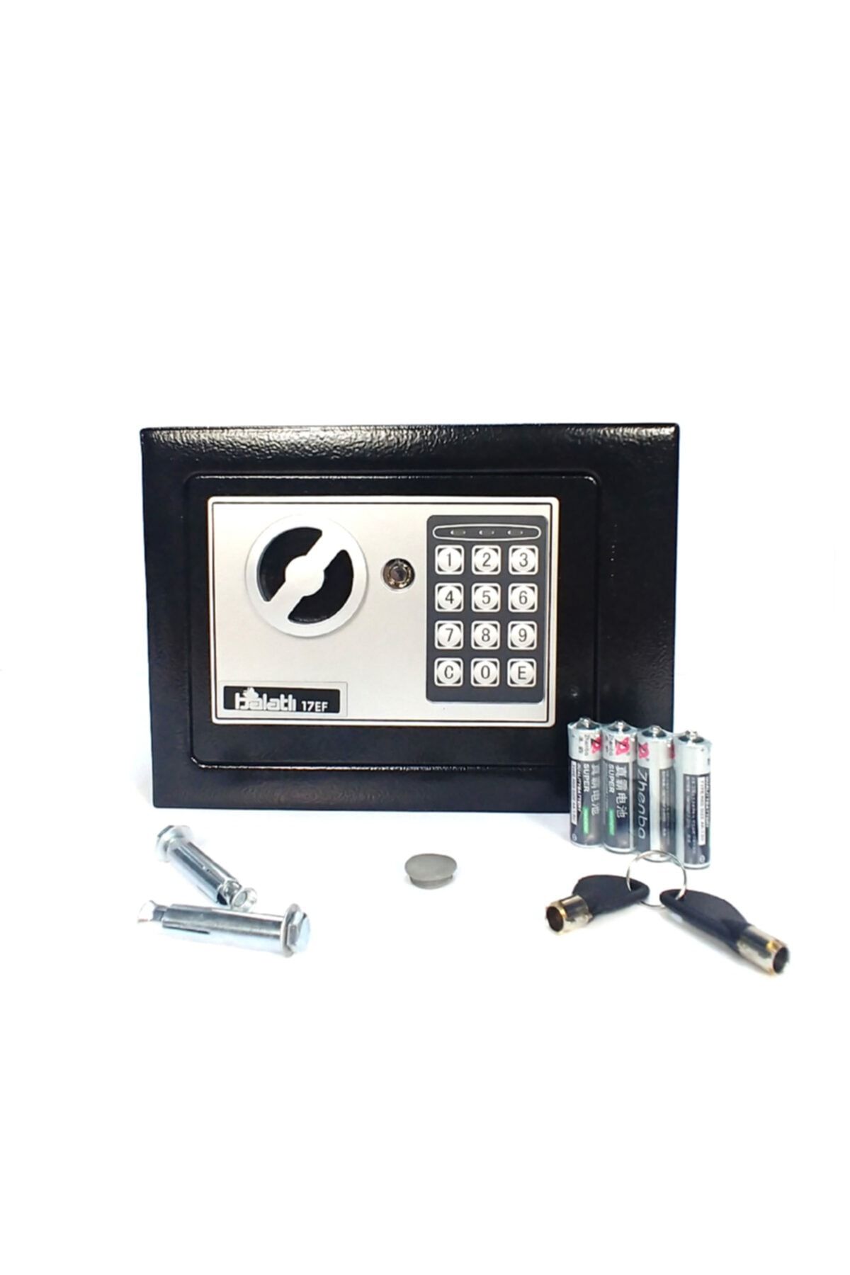 Balatli Elektronik Şifreli Para Kasası 170*230*170