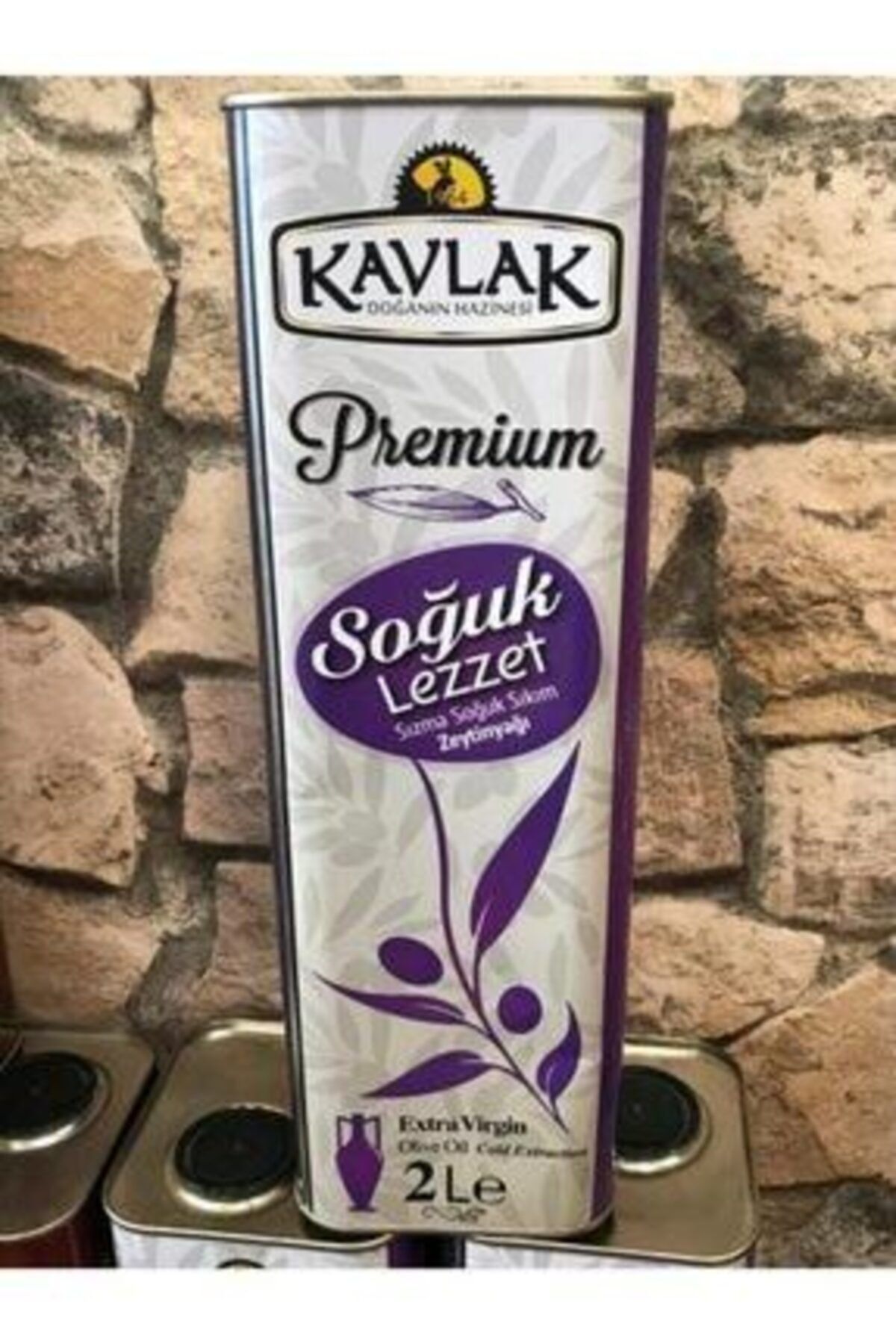 Kavlak Premium Soğuk Lezzet Sızma Soğuk Zeytinyağı 2 Lt Kvlk004