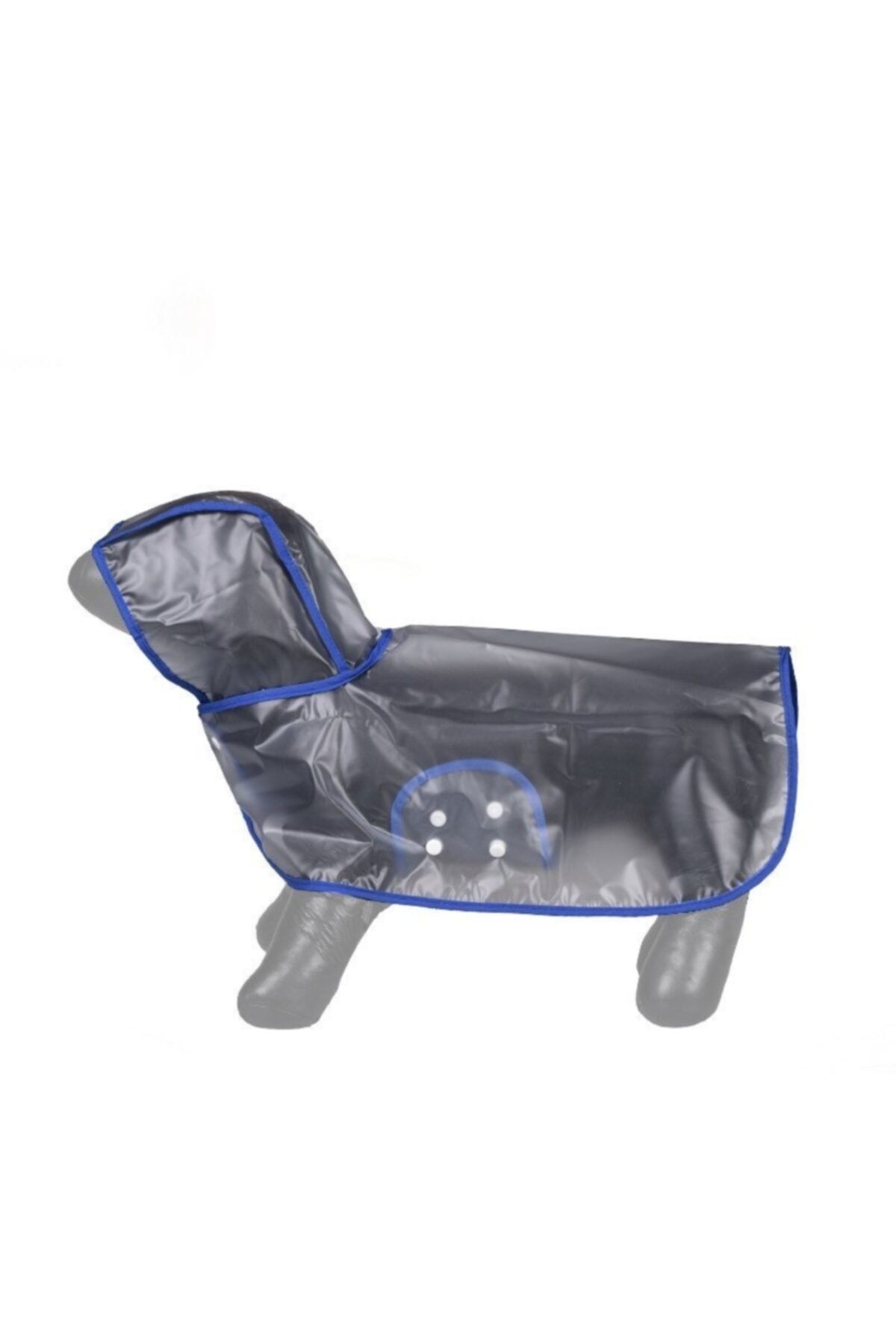 pratikbilgilerim Köpek Yağmurluğu - Mavi - (medium)