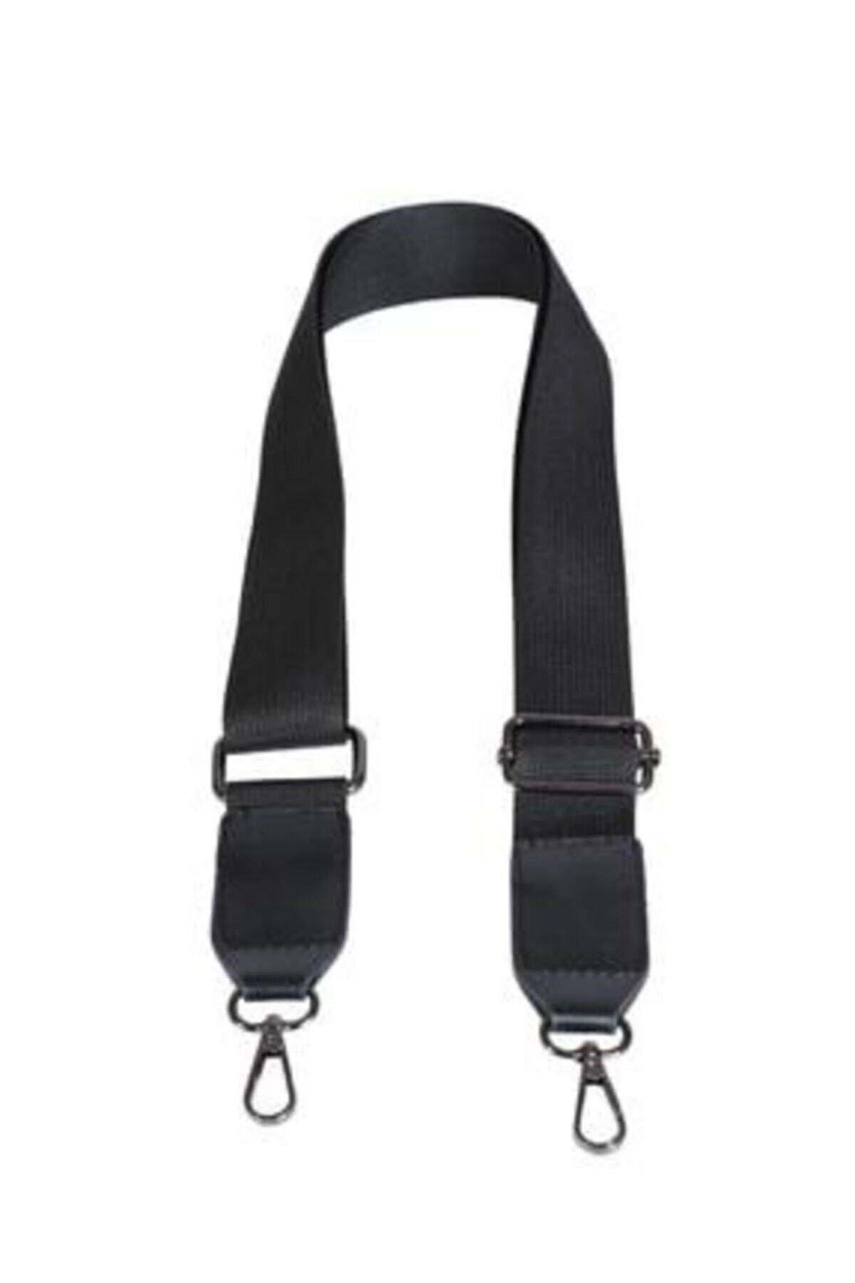 Ladystyle Siyah Ayarlanabilir Düz Kolon Çanta Askısı