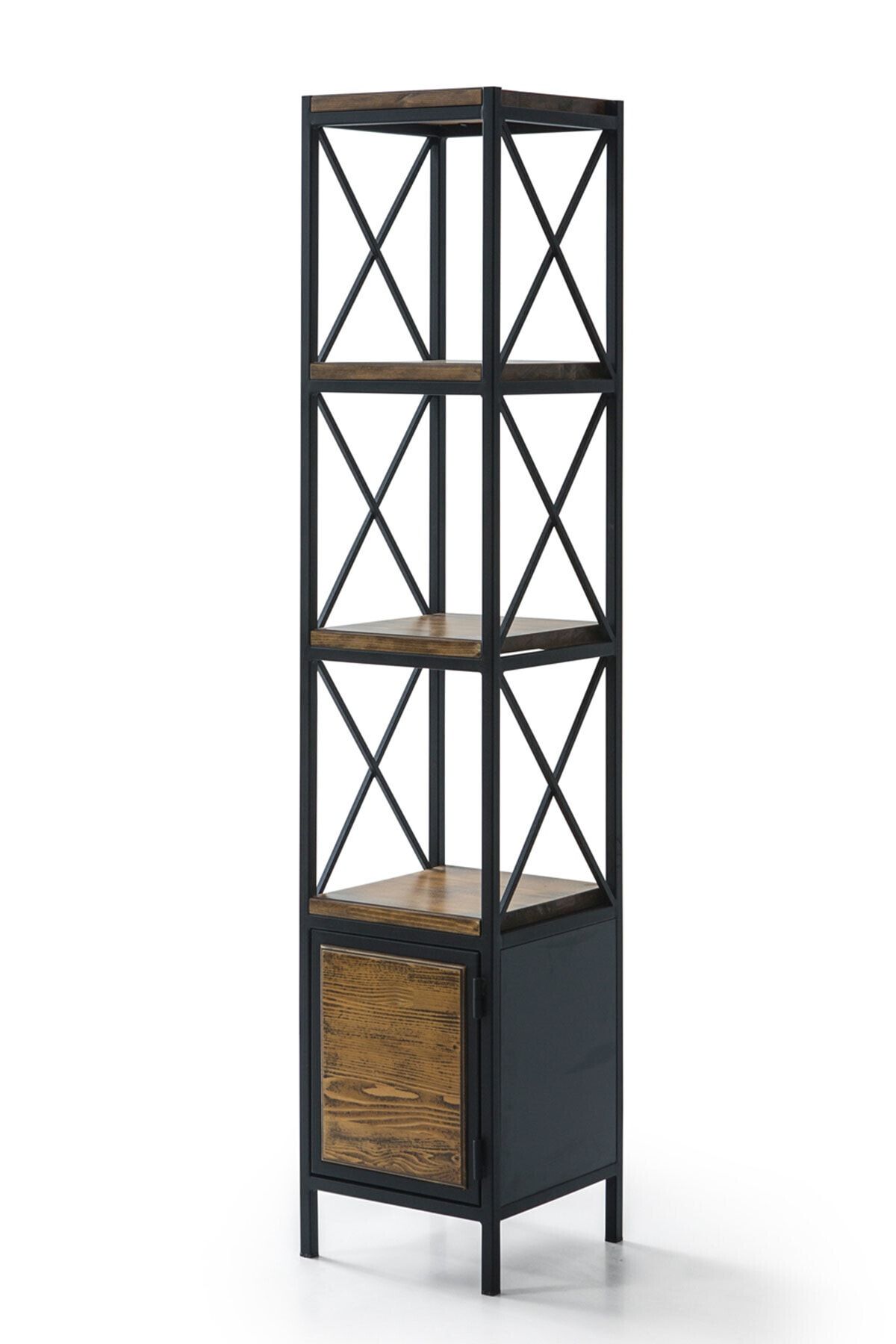 Eymense Wooden Ladin Ahşap Kule Kitaplık