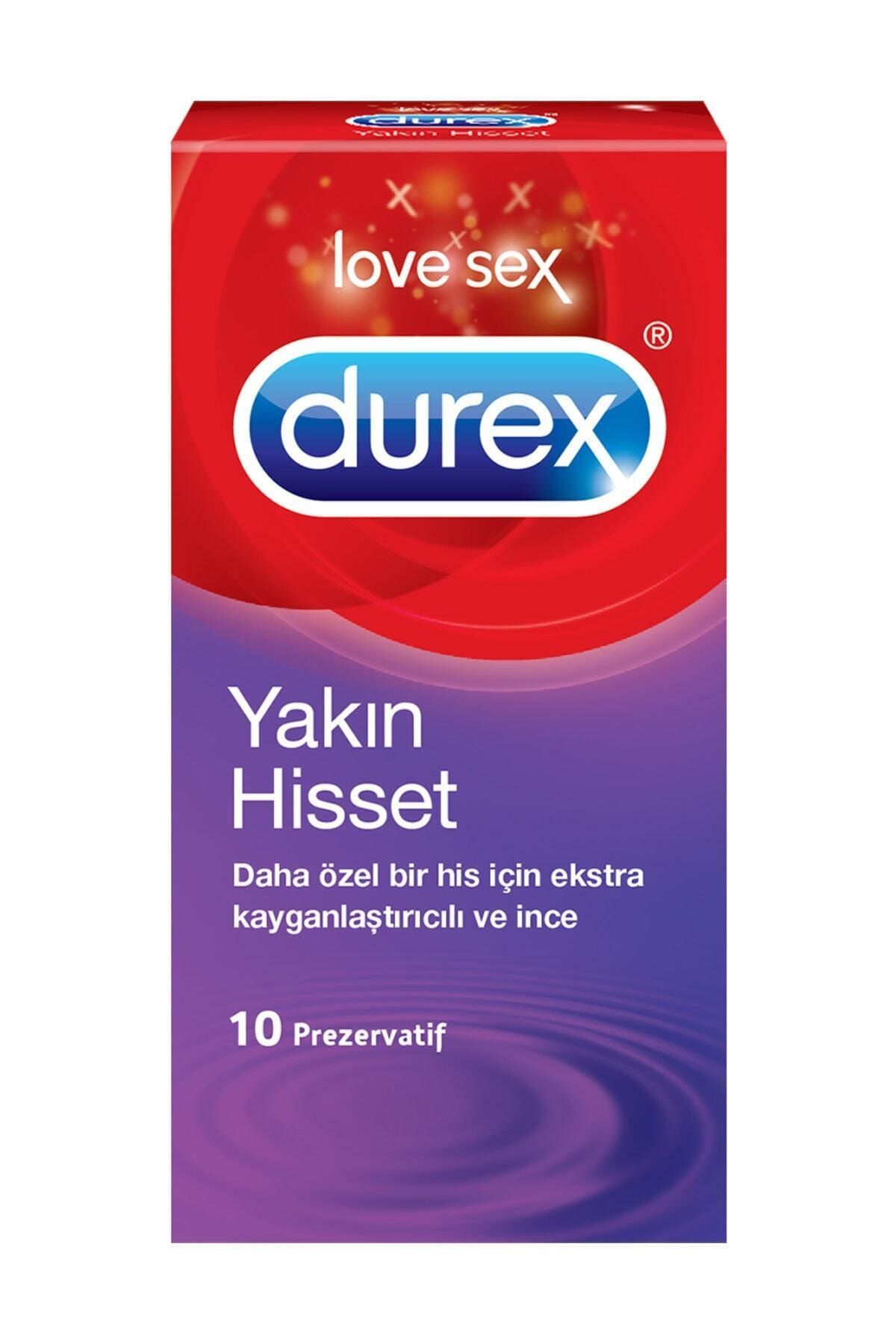 Durex Prezervatif Yakın Hisset 10' Lu