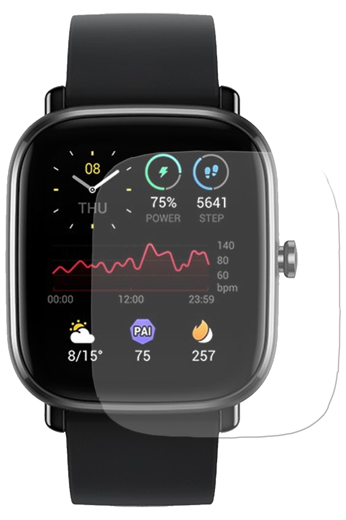 Microcase Amazfit Gts 2 Mini 40mm Nano Esnek Ekran Koruma Filmi