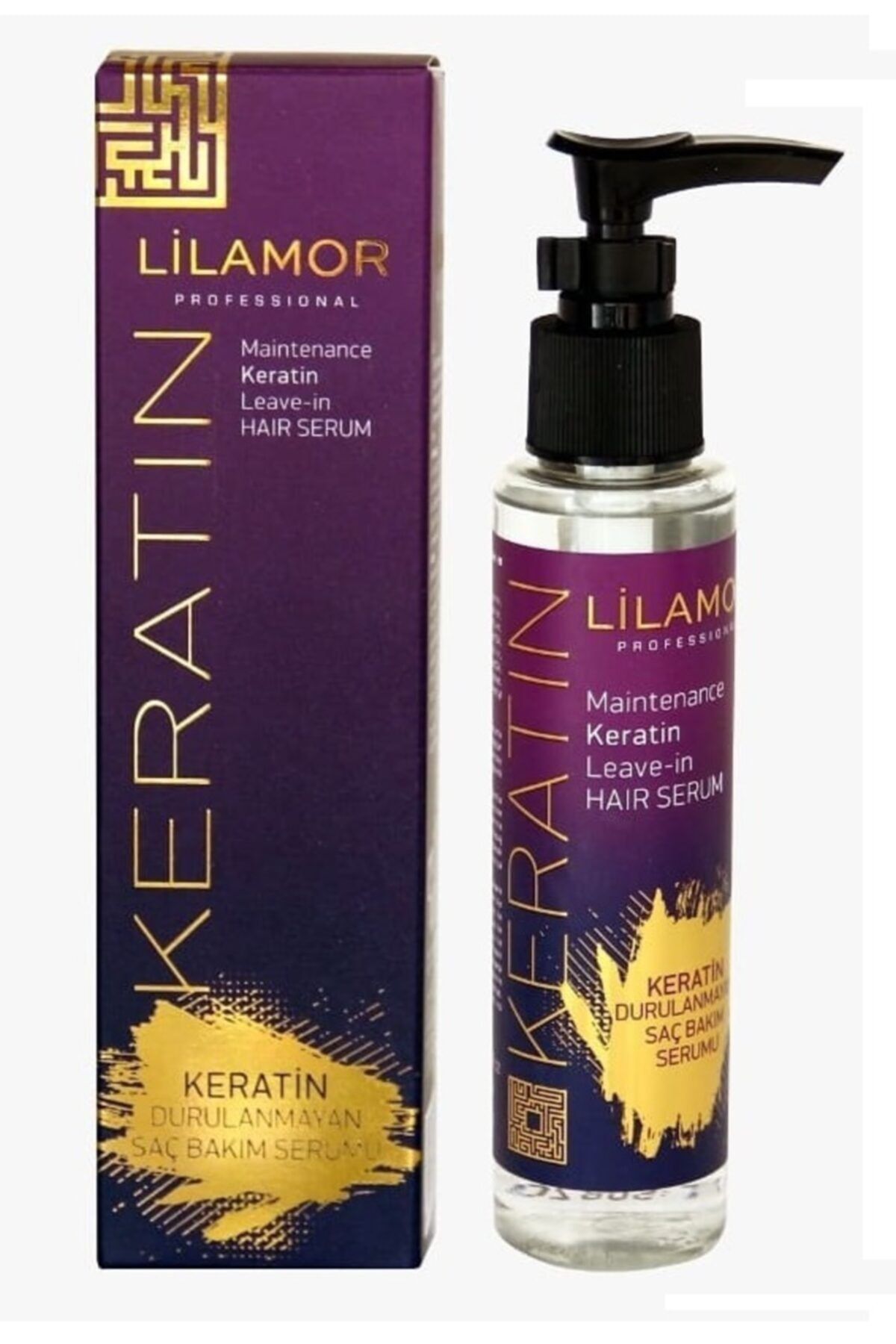 lilamor keratinli durulanmayan sac bakim serumu 125 ml fiyati yorumlari trendyol
