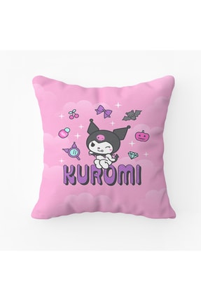 Kuromi Pembe Yastık Image 0