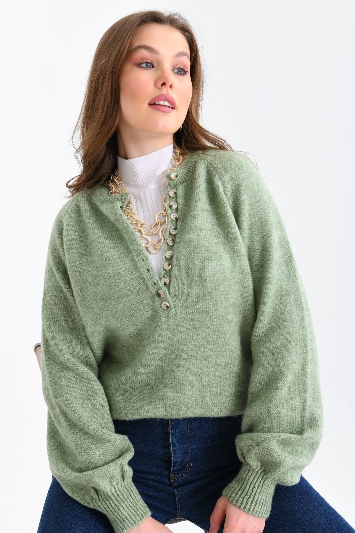 Volt green sweater new arrivals