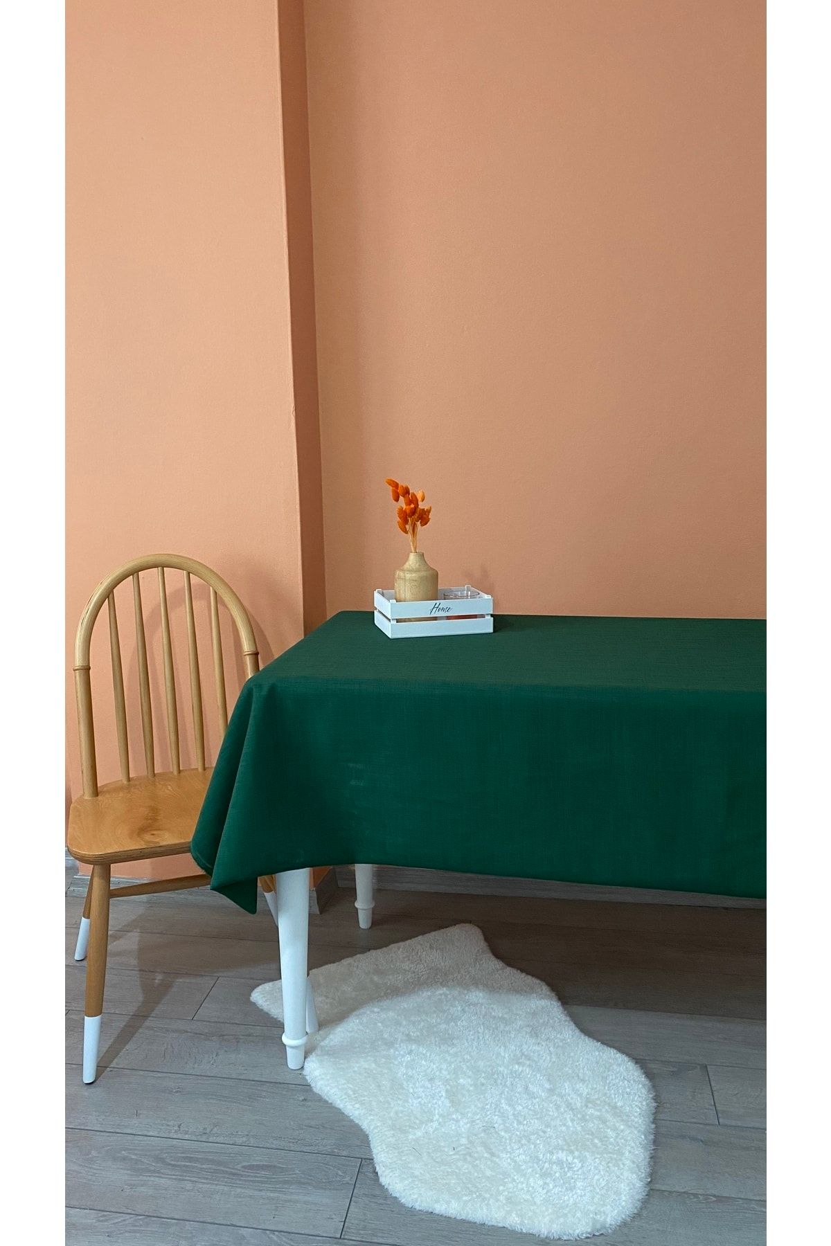Green tablecloth hotsell