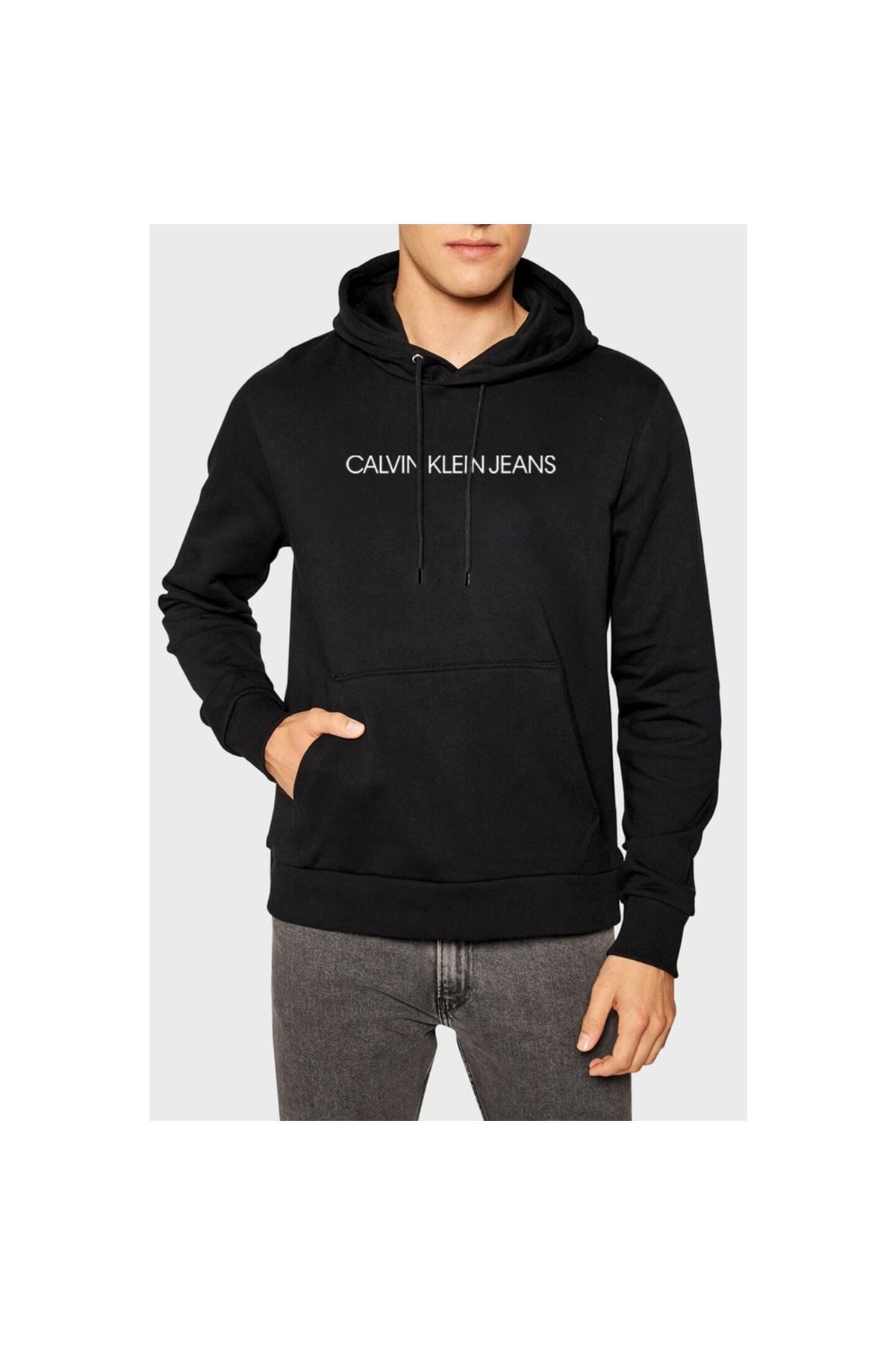 Calvin klein hot sale hooded sweatshirt