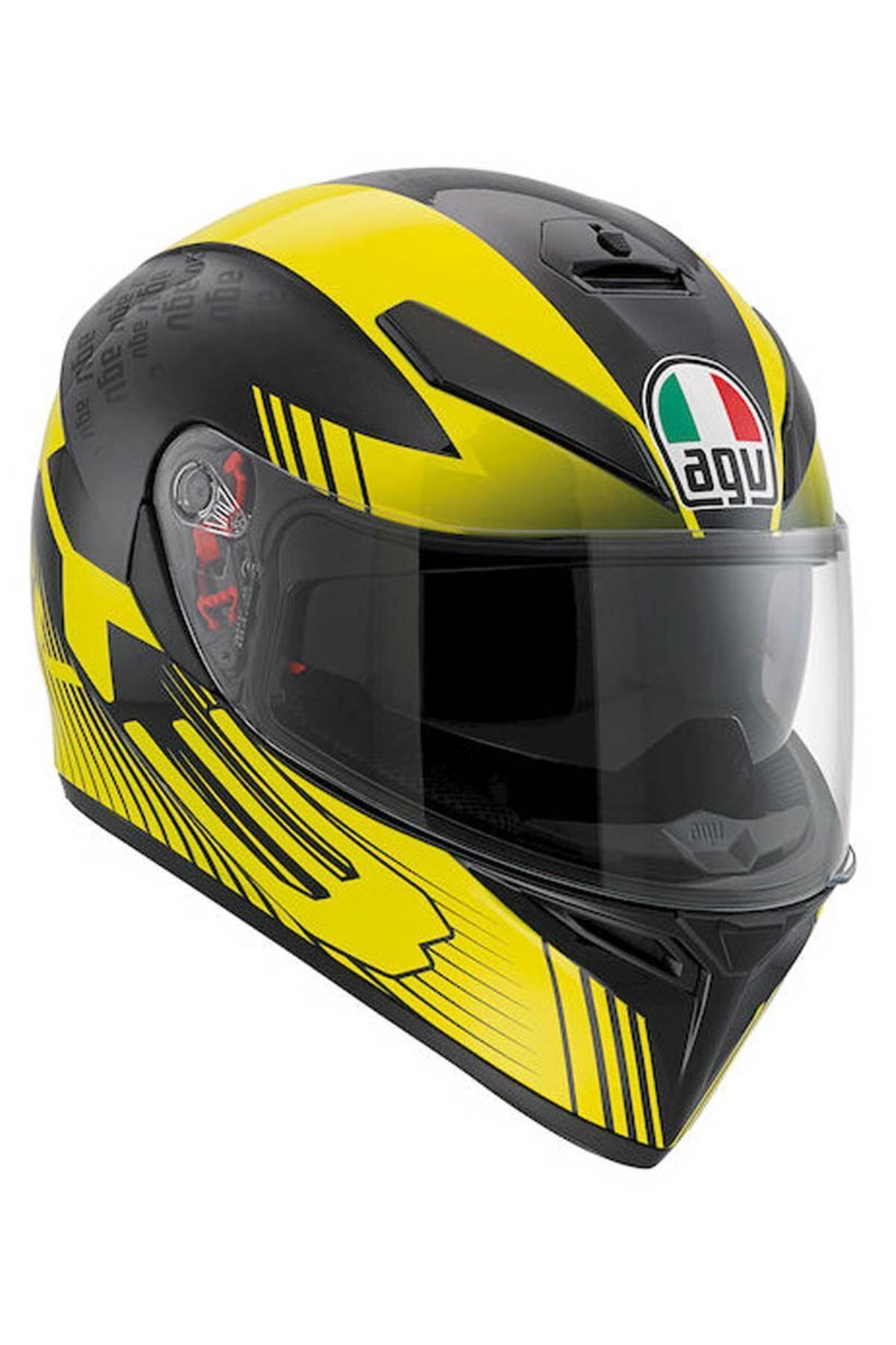 AGV K3 Sv Glimpse Kapalı Güneş Vizorlu Kask - Pinlock Dahil