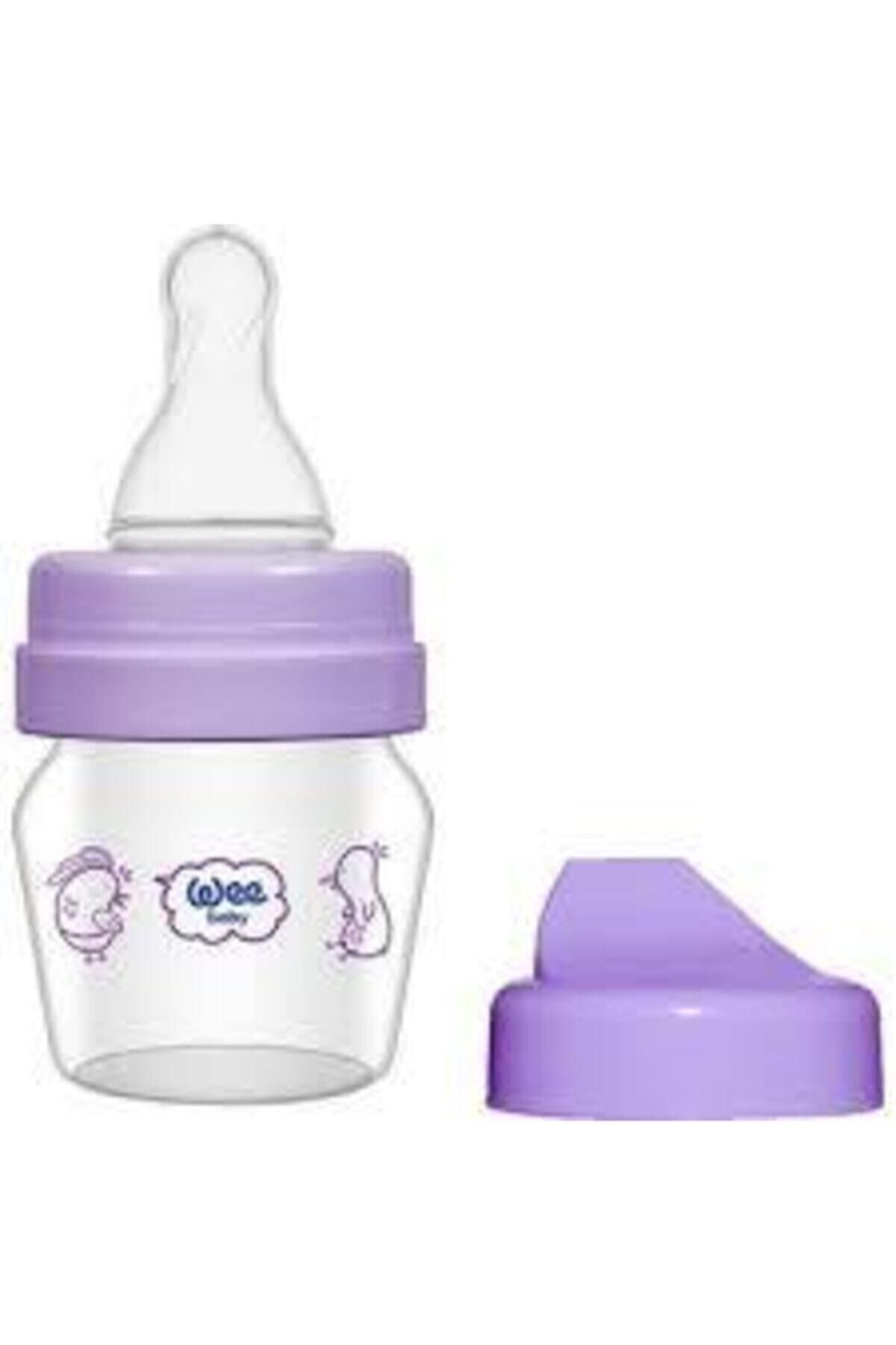 Wee Baby Mini Cam Alıştırma Bardağı Seti - Mor / 792
