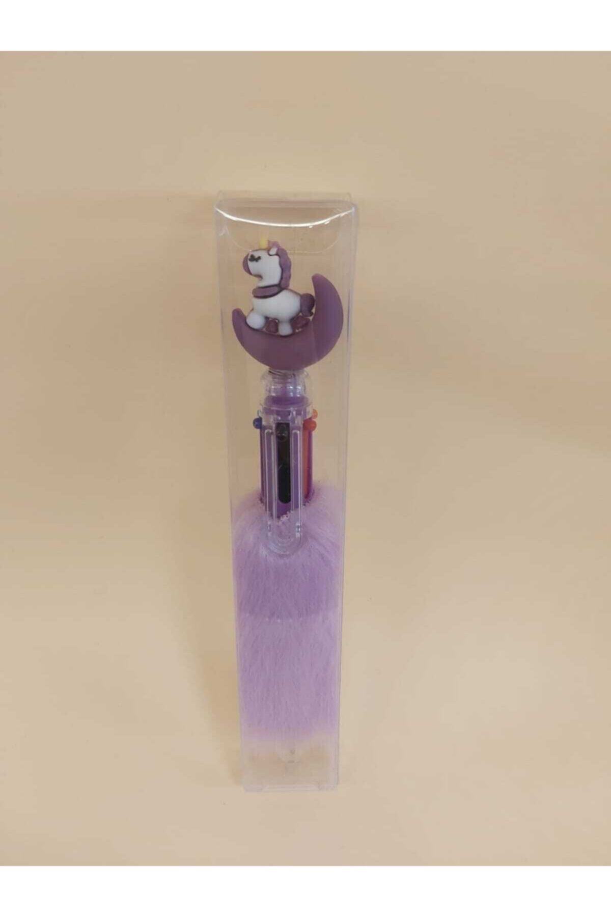 Mikro Unicorn Peluş 6 Renk Tükenmez Kalem